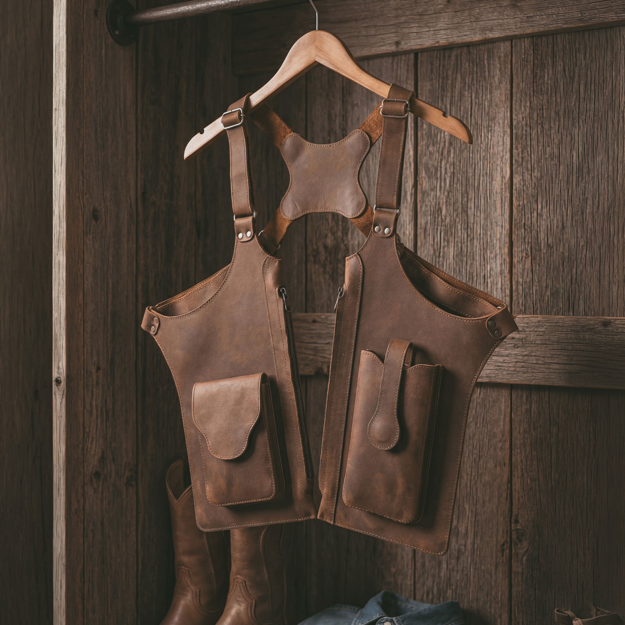 Zippered Shoulder Holster