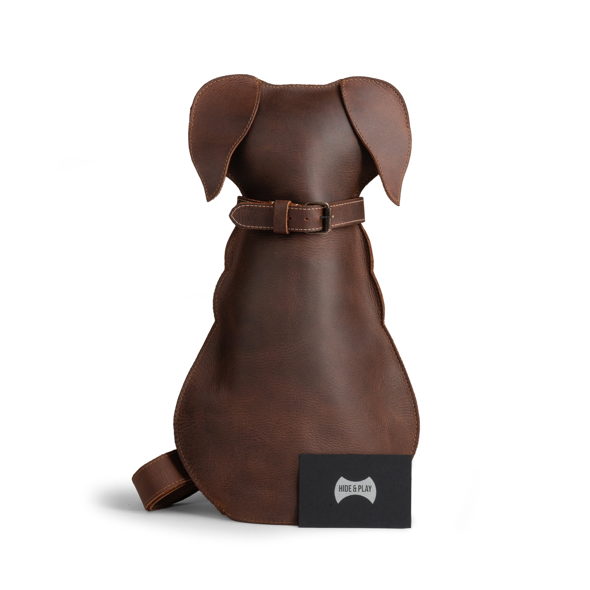 Leather Doggy Crossbody