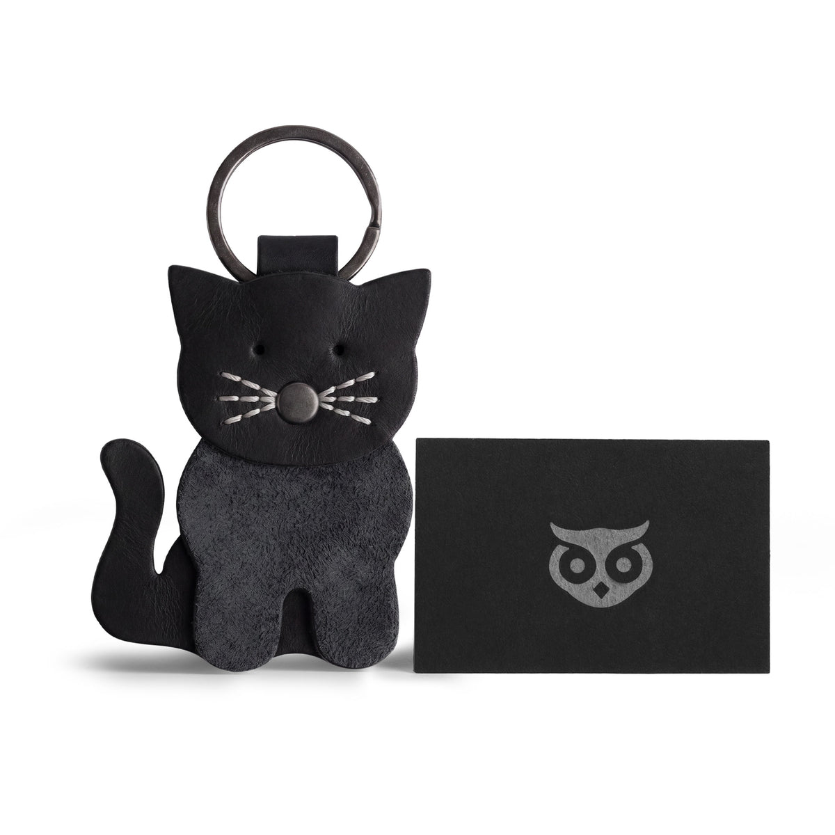 Cat Layered Keychain
