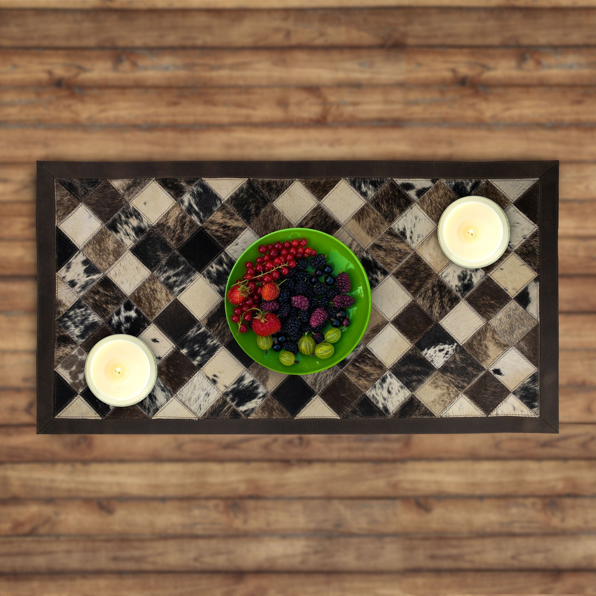 Rectangular Medium Table Runner - Stockyard X 'The Leather Store'