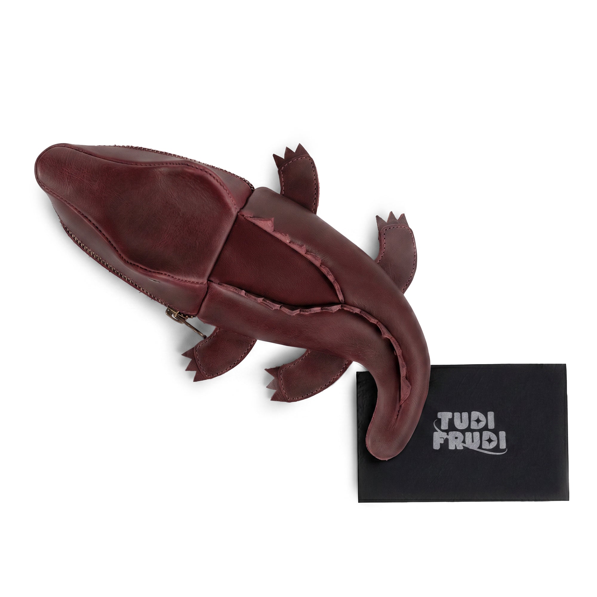 Leather Gator Pouch