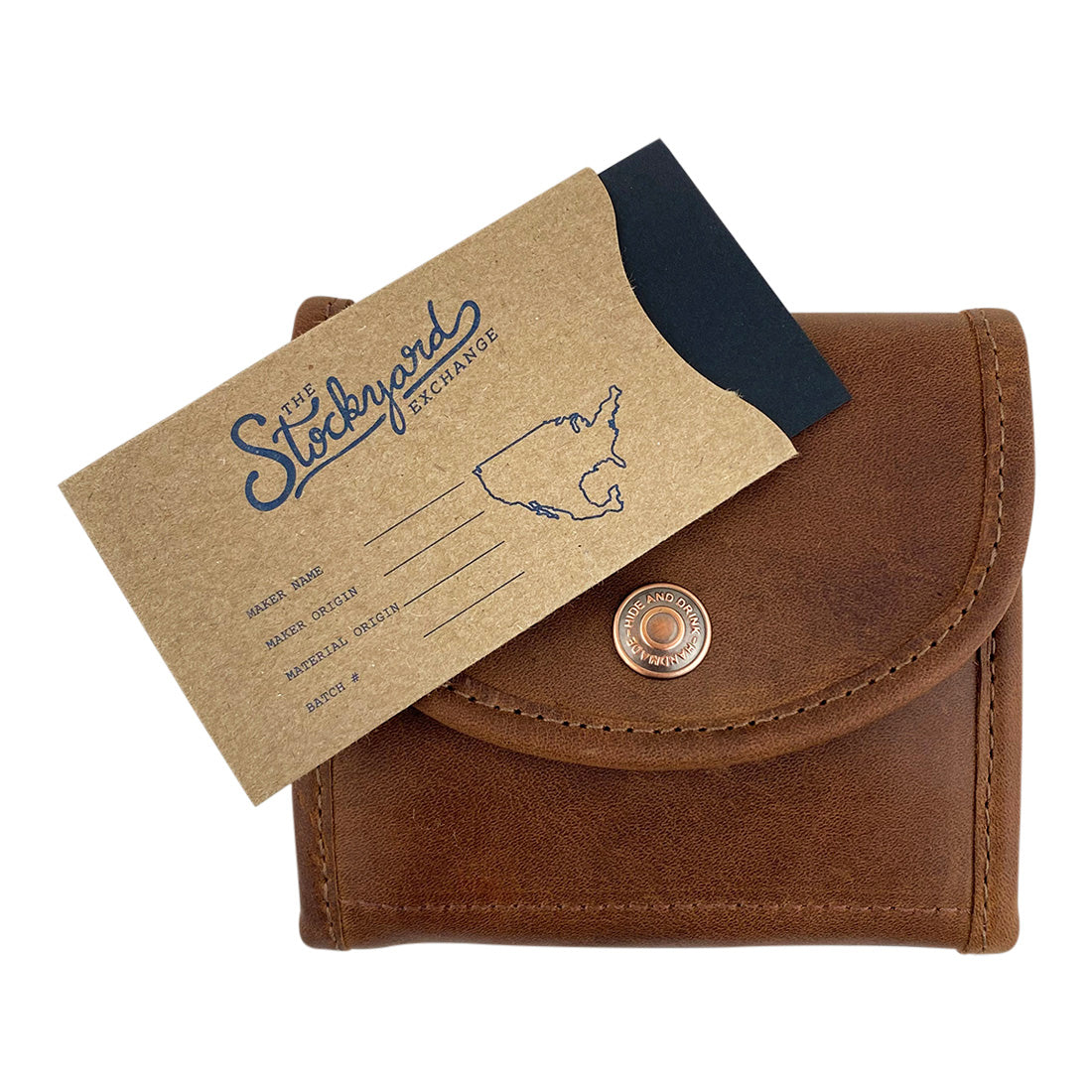 Snap Wallet - Stockyard X 'The Leather Store'
