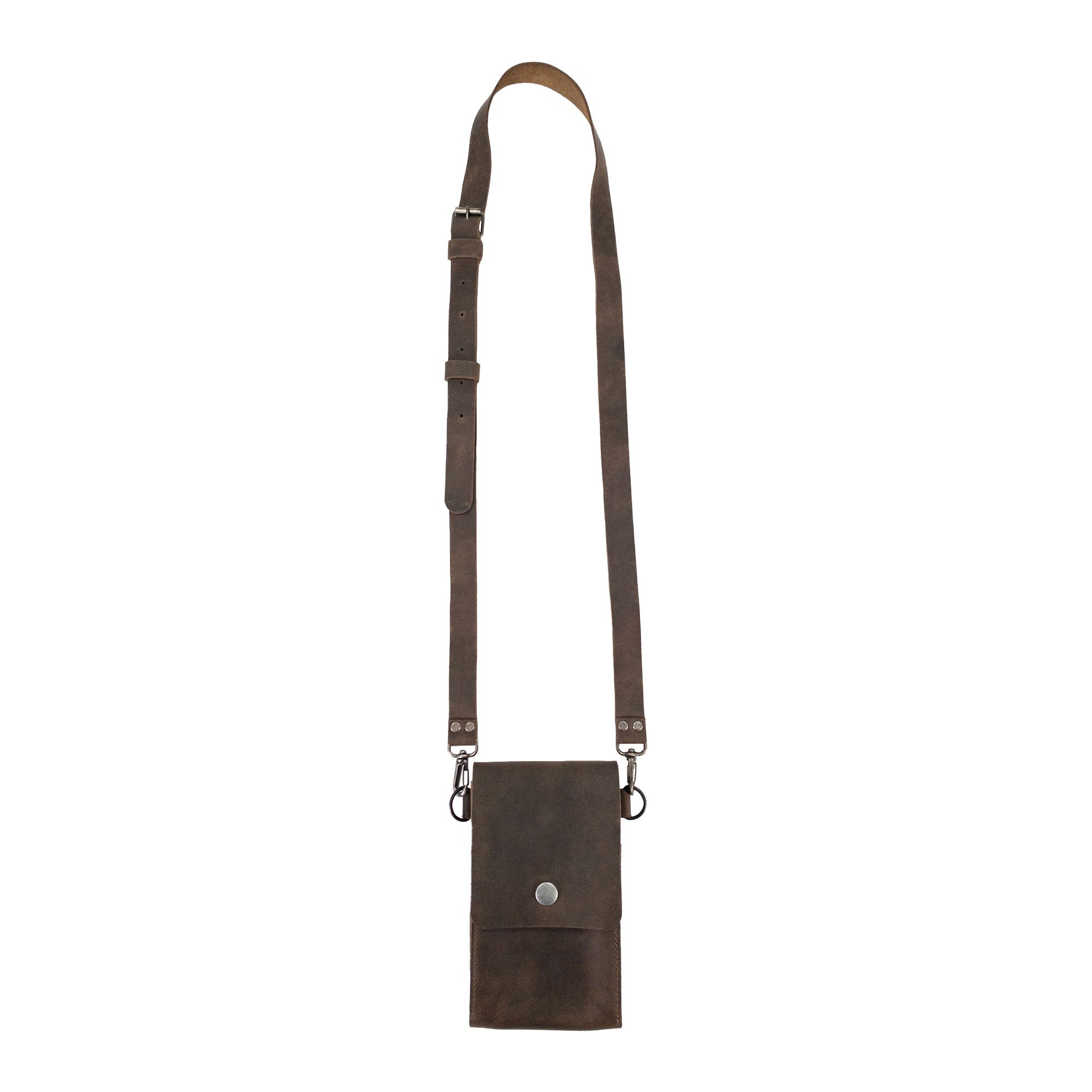 Double Pouch Bag for Cellphone - Stockyard X 'The Leather Store'
