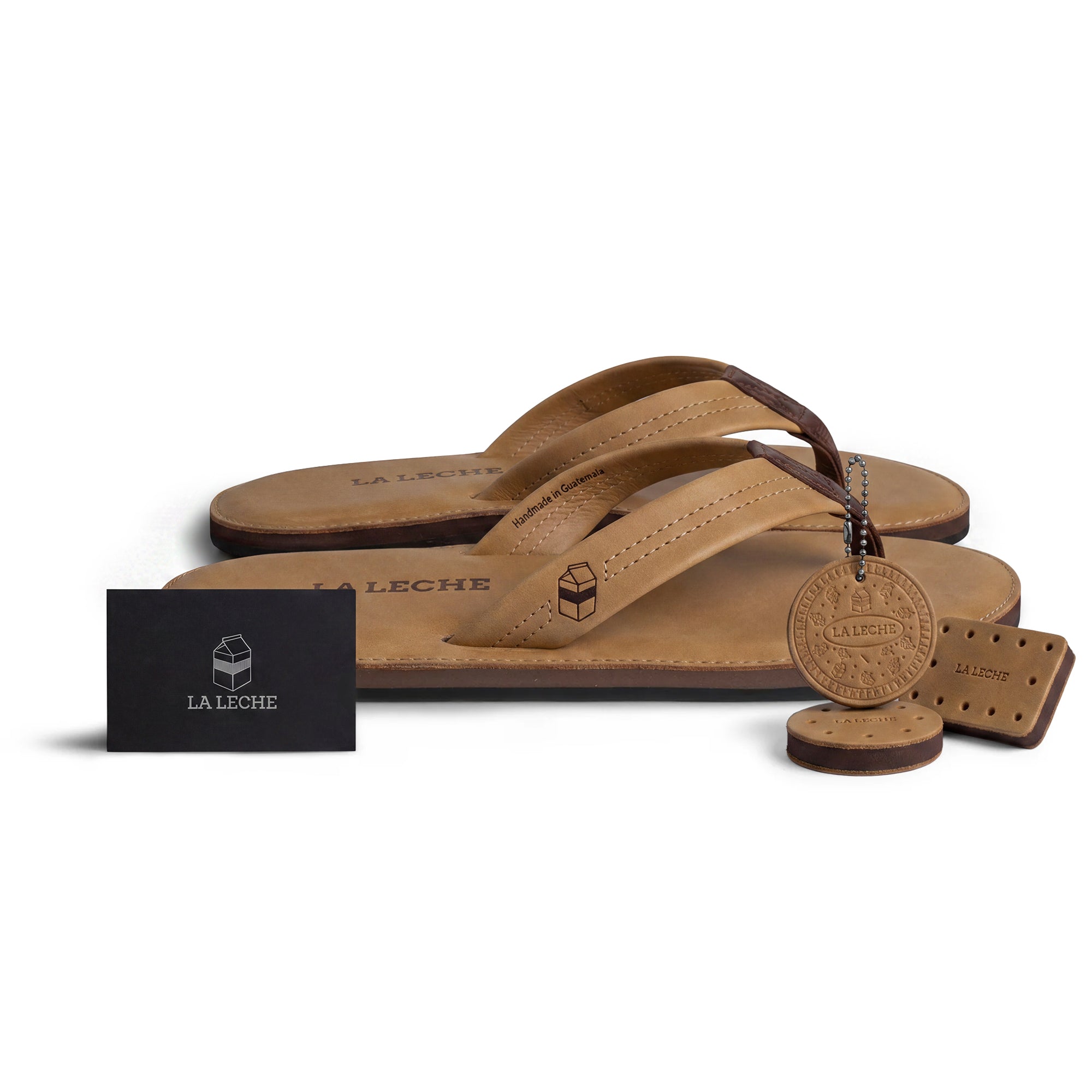 The South Shore Padded Leather Flip Flop