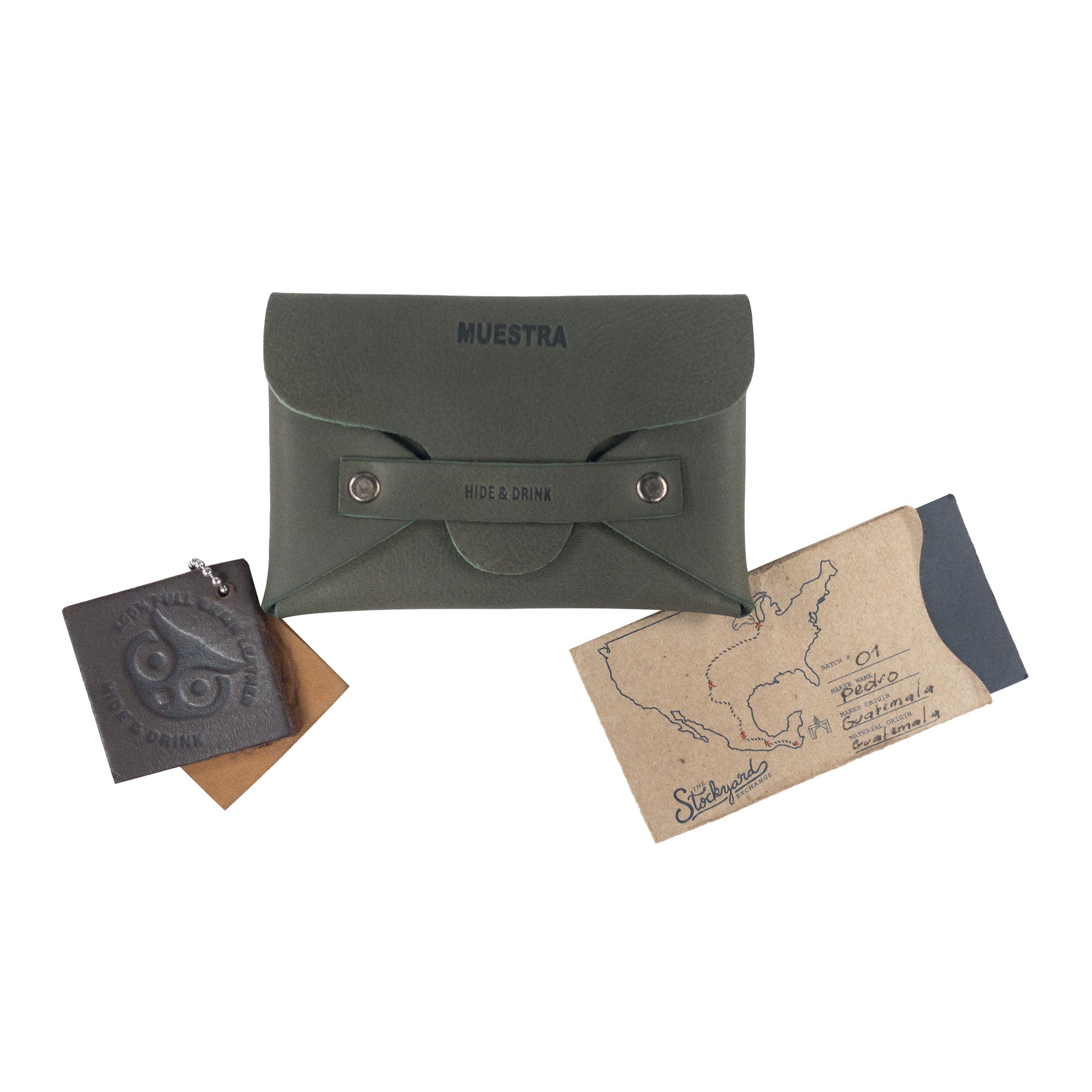 Explore the Snapless Business Card Holder by Hide & Drink, a functional vintage wallet for men and women. This sturdy pouch, crafted from Full Grain Leather, offers excellent organization for money and cards, reflecting artisan quality from La Antigua Guatemala & Oaxaca Mexico.