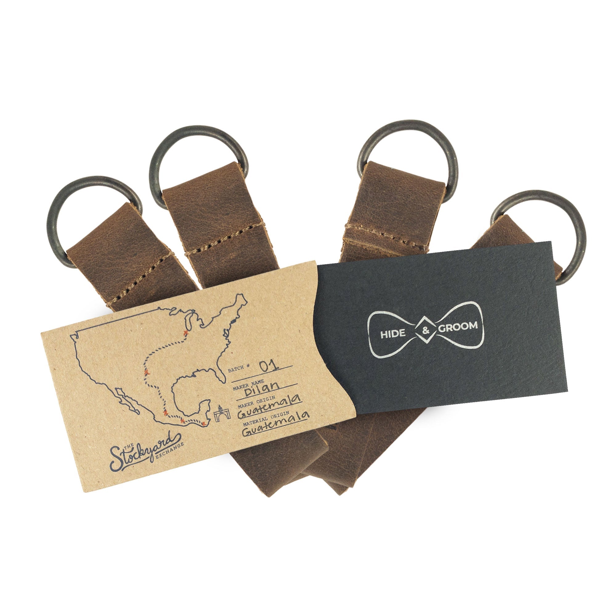 Set of 4 Suspender Loop Attachments - Stockyard X 'The Leather Store'
