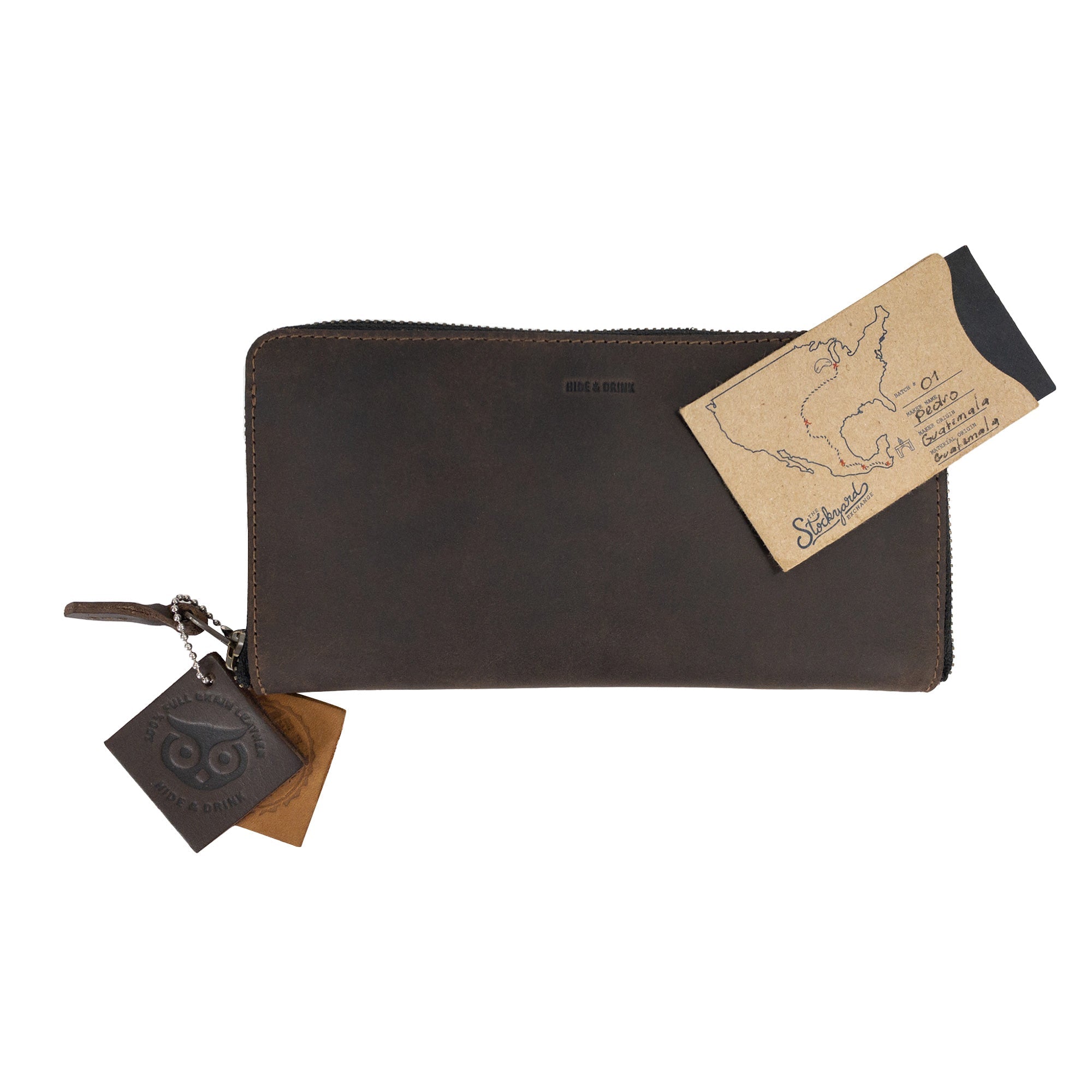 Accordion Zippered Wallet - Stockyard X 'The Leather Store'