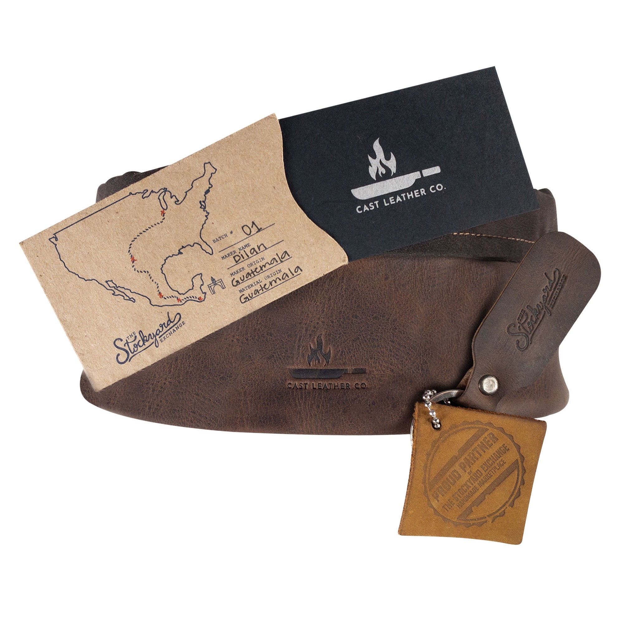 Bread and Serving Basket - Stockyard X 'The Leather Store'