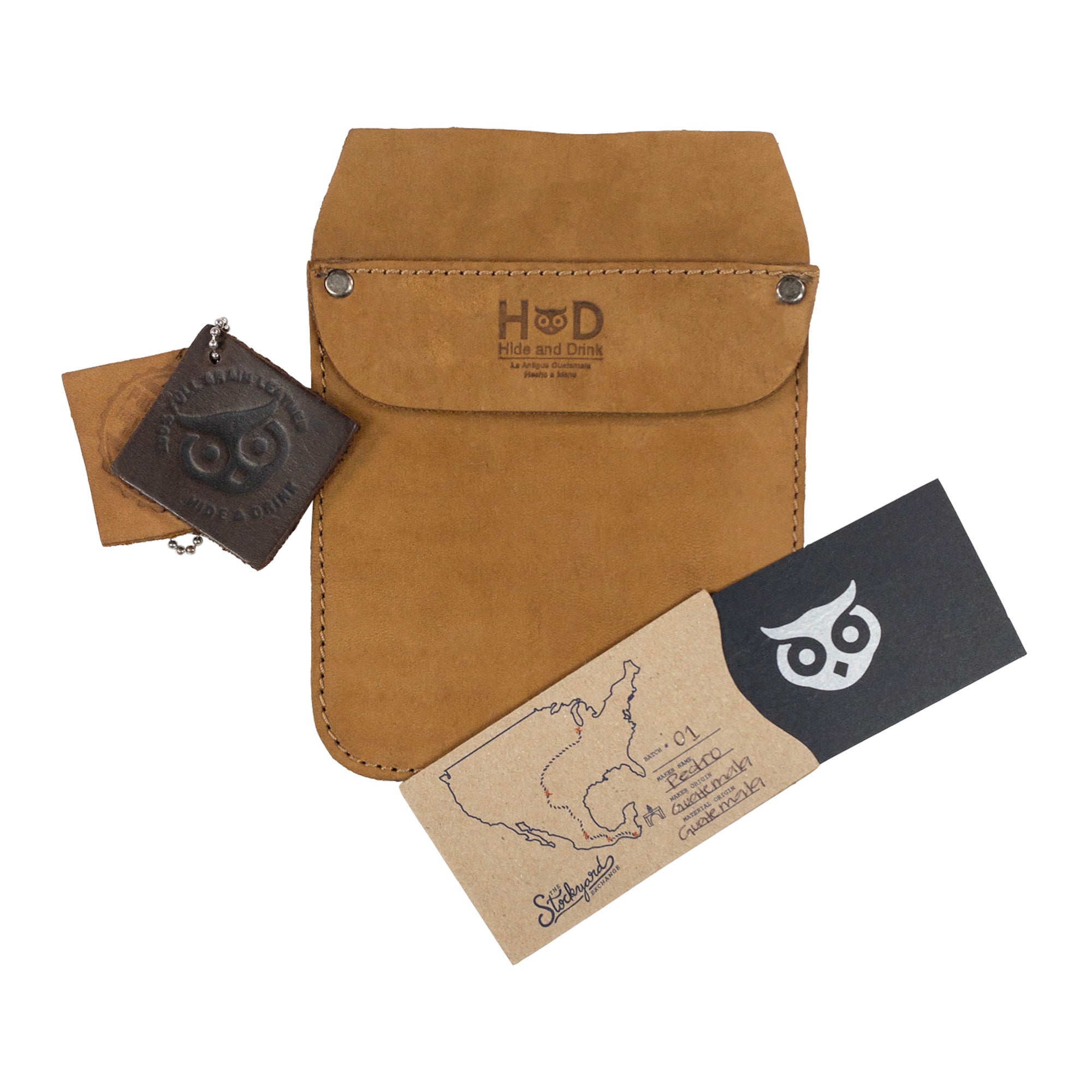 Hide & Drink Leather Work Pocket in use, illustrating its functionality in a lifestyle setting. A durable and stylish solution for organizing tools, crafted with Full Grain Leather integrity.