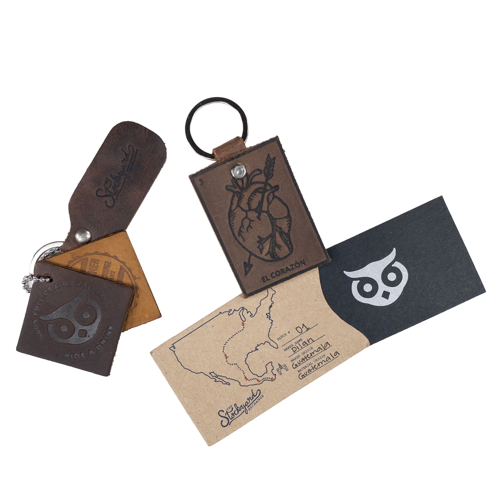 Loteria! Key Chains - Stockyard X 'The Leather Store'