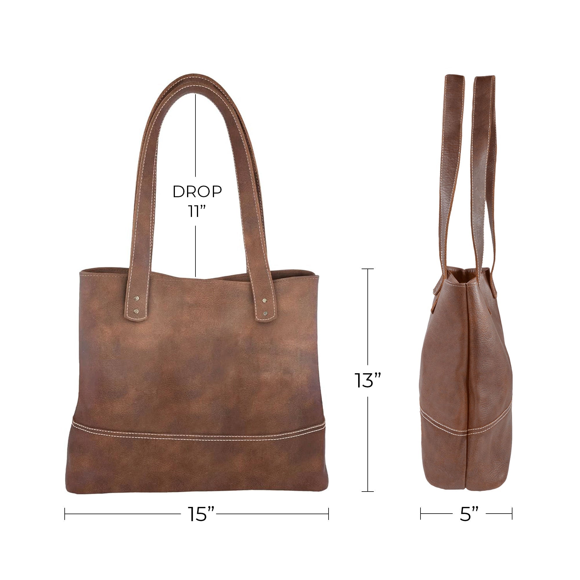 Market Tote Bag - Stockyard X 'The Leather Store'