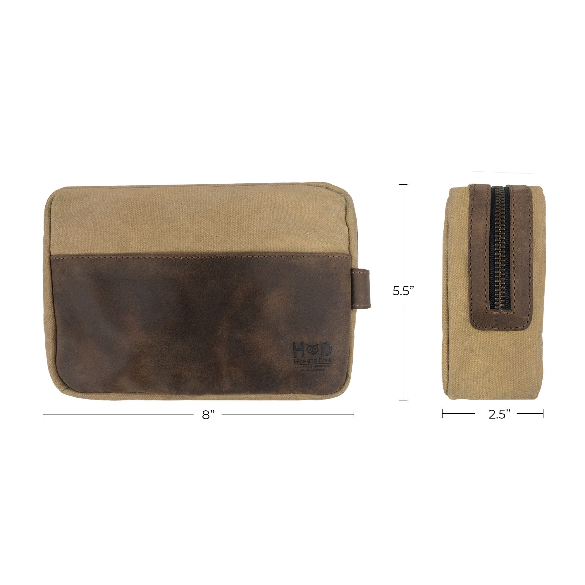 Travel Dopp Kit - Stockyard X 'The Leather Store'