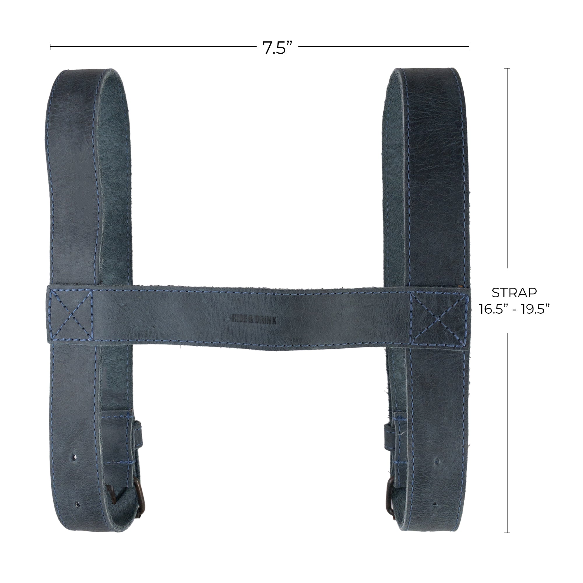 Stylish Blanket Carrier from Hide & Drink, featuring adjustable straps made from Full Grain Leather, ideal for travels and camping, showcasing small batch artisan craftsmanship from La Antigua Guatemala & Oaxaca Mexico.