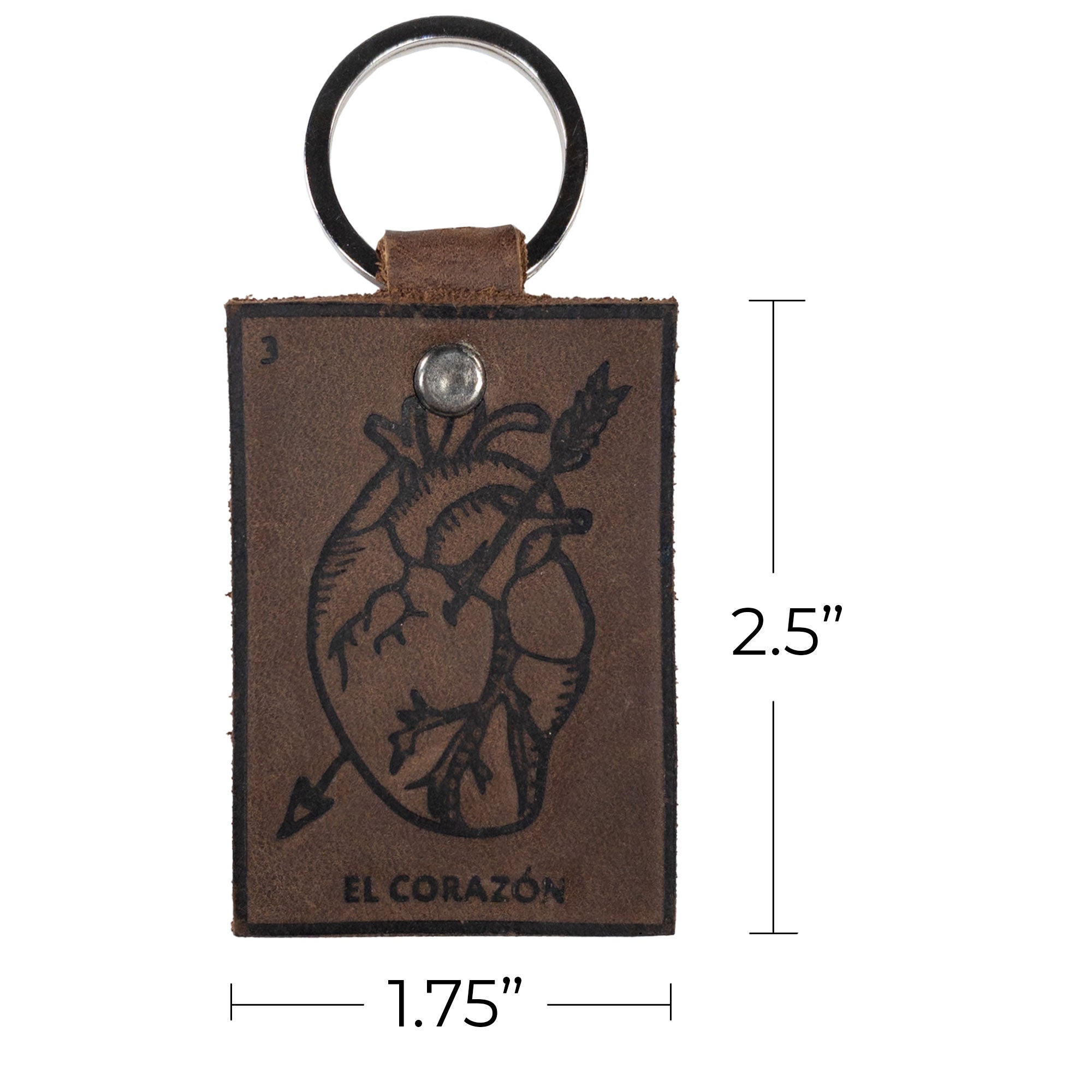 Loteria! Key Chains - Stockyard X 'The Leather Store'