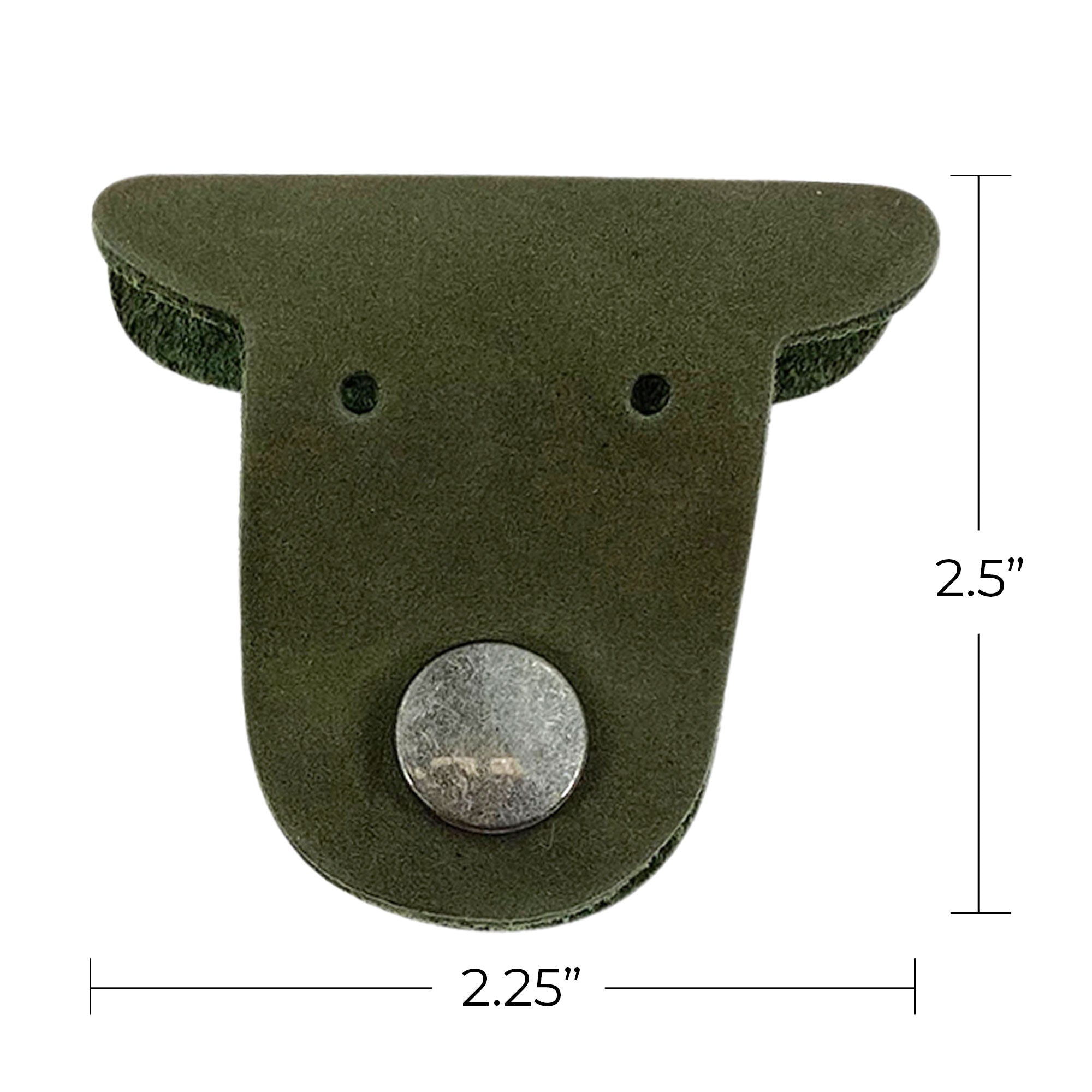 Explore Taco Dog's Dog Cord Keepers in green, designed for easy organization of headphones and chargers. These full grain leather accessories are handmade and showcase artisanal quality for durable cable management. Stay organized and stylish with this unique 2 pack crafted in La Antigua Guatemala.