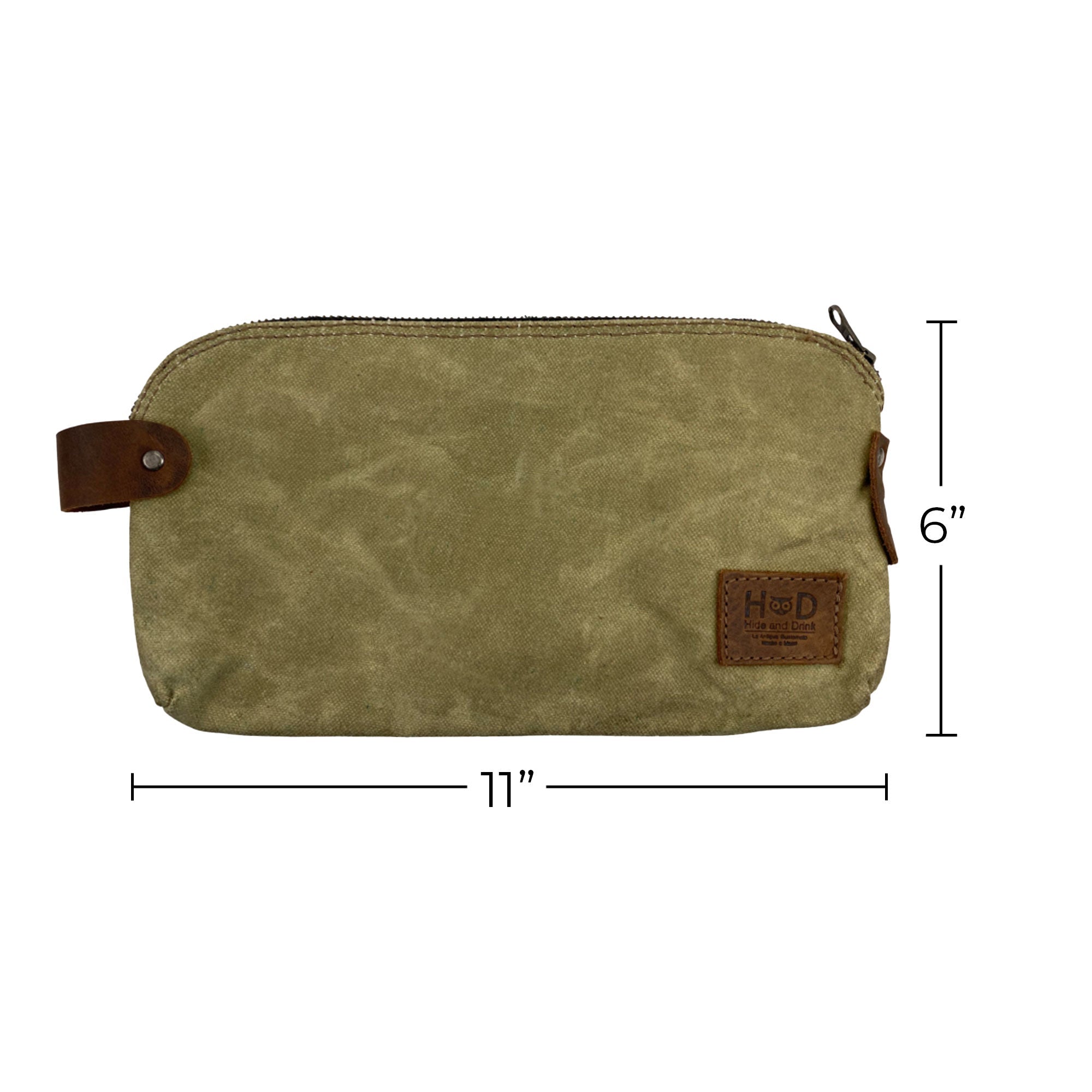 Dopp Kit Utility Bag by Hide & Drink featuring a timeless style and practicality suitable for travel. This artisan Dopp Kit Utility Bag is made from high-quality full grain leather, highlighting the artisan techniques of hand cut and hand sewn quality, handmade in La Antigua Guatemala & Oaxaca Mexico.