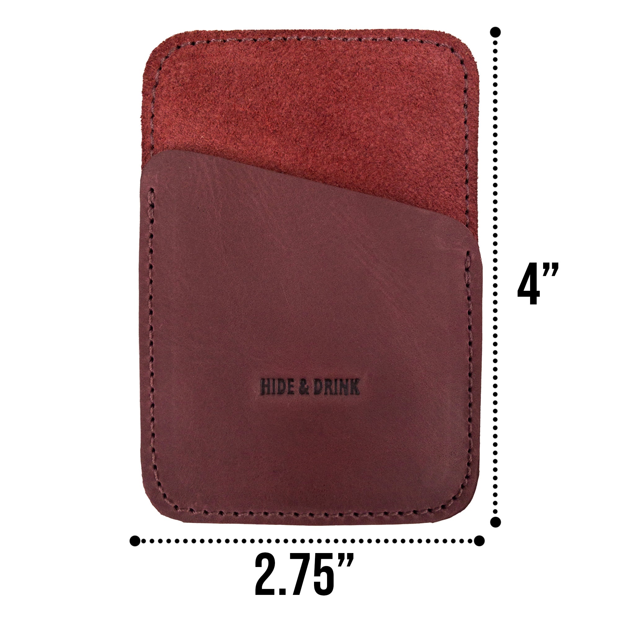 Minimalist Card Holder - Stockyard X 'The Leather Store'