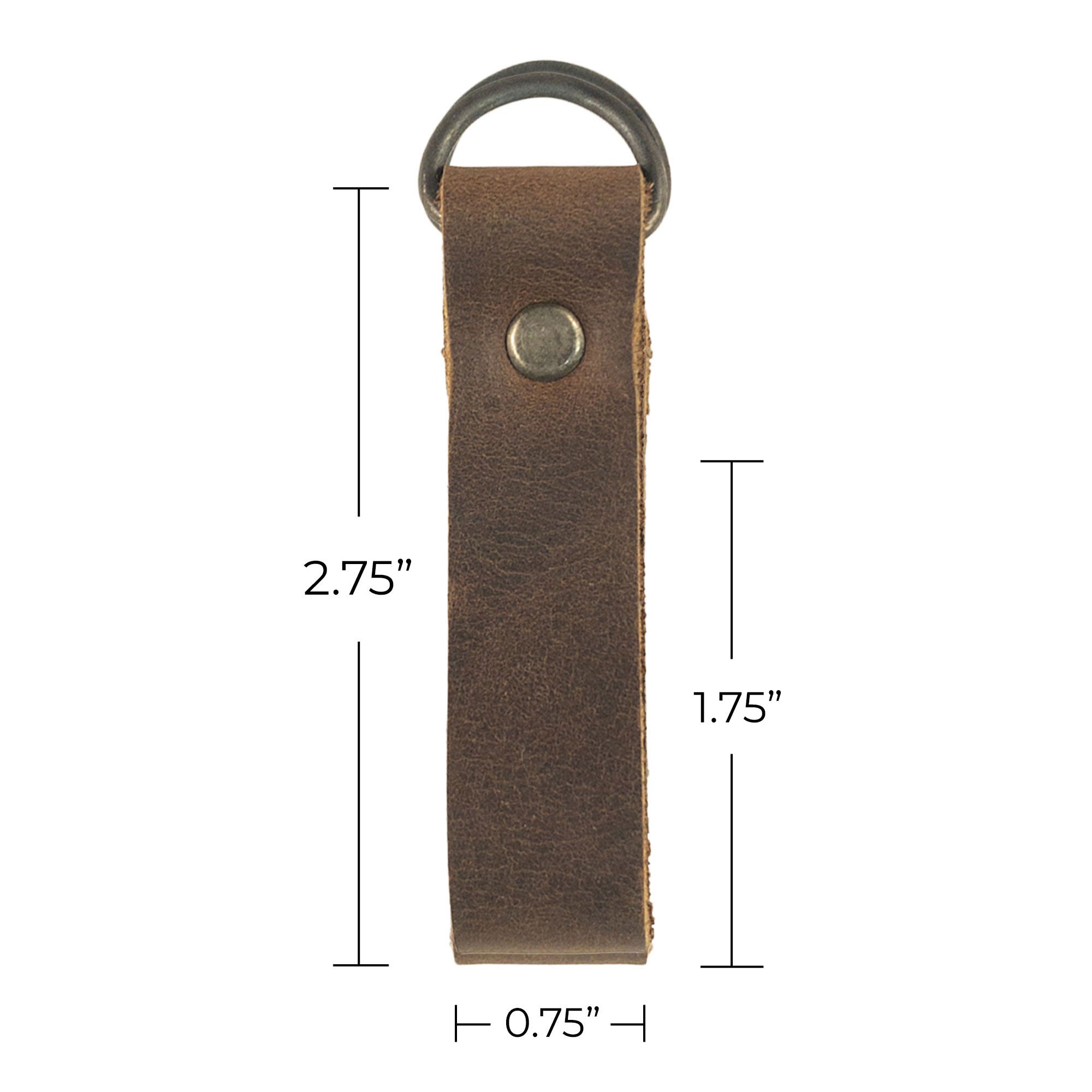 Measuring 2.75 inches by 0.75 inches, these Set of 4 Riveted Suspender Loop Attachments from Hide & Groom come with a fire-branded finish. Perfect for enhancing formal outfits at weddings and dinner parties, they are handmade by artisans in La Antigua Guatemala, emphasizing quality and craftsmanship.