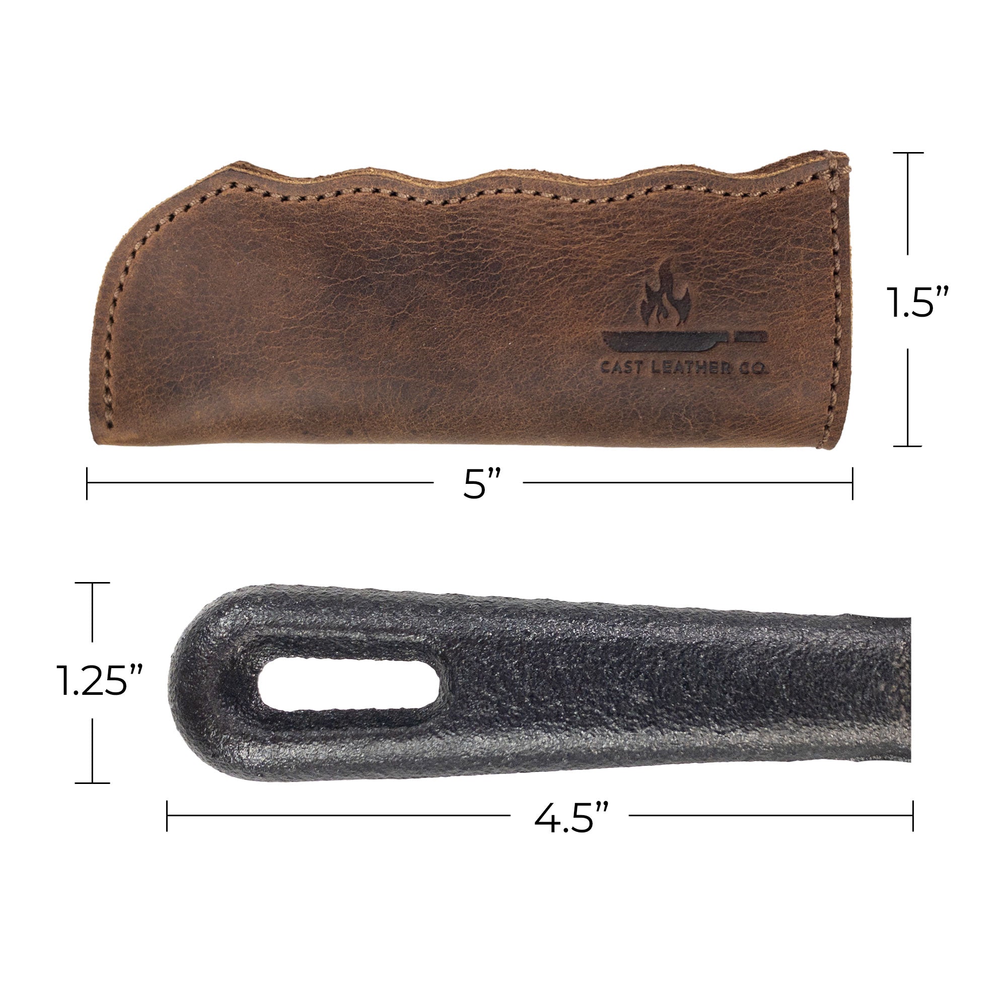 Hot Handle Cover - Stockyard X 'The Leather Store'