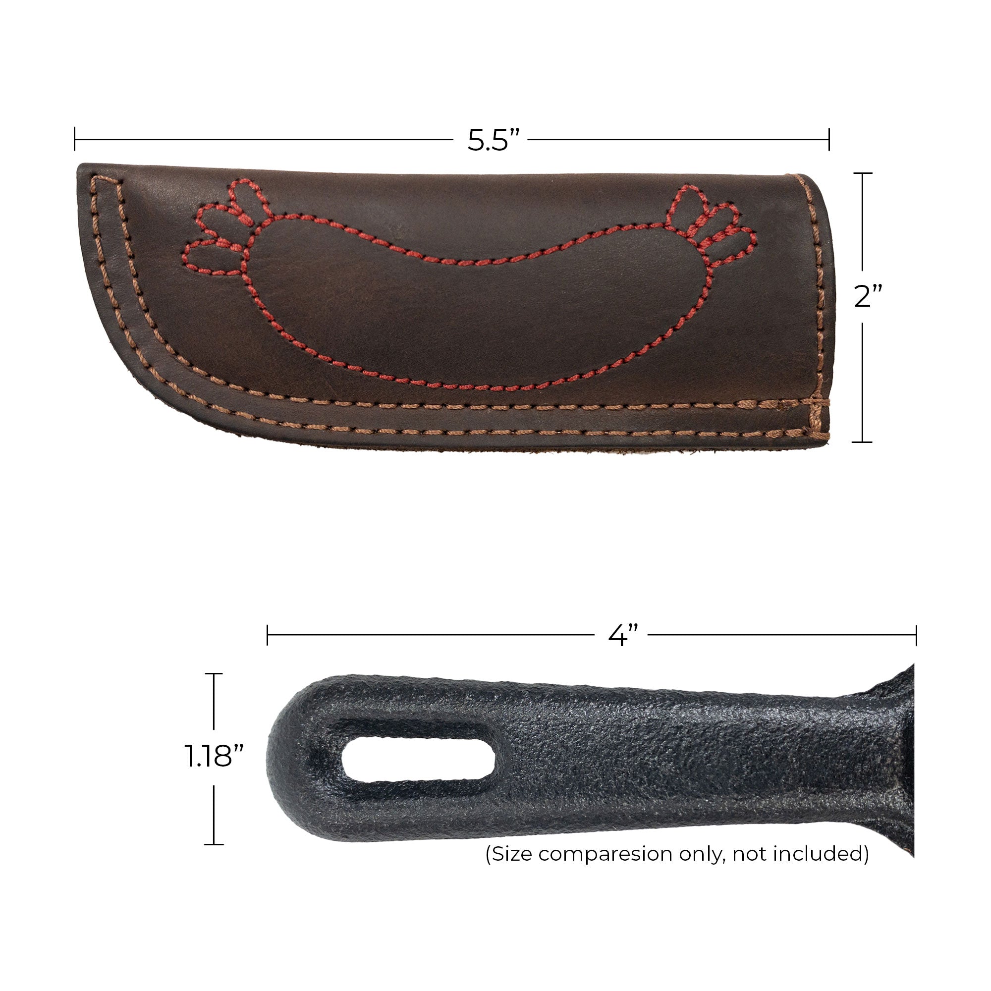 Panhandle Stitched Design - Stockyard X 'The Leather Store'