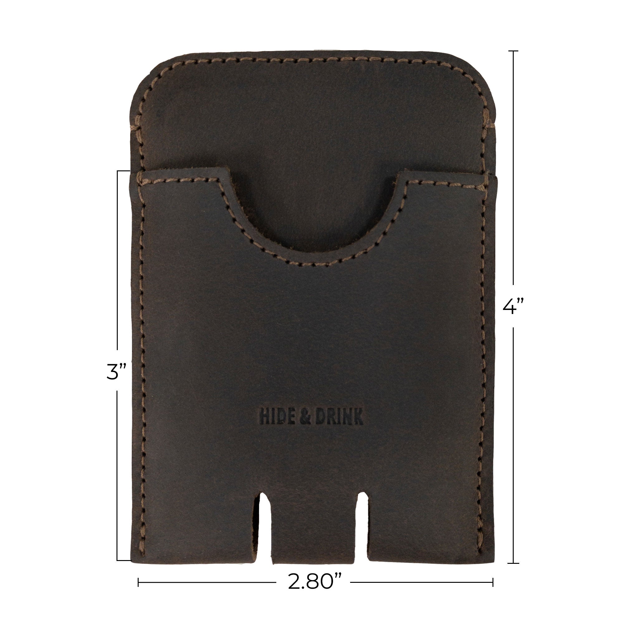 Push Card Holder - Stockyard X 'The Leather Store'