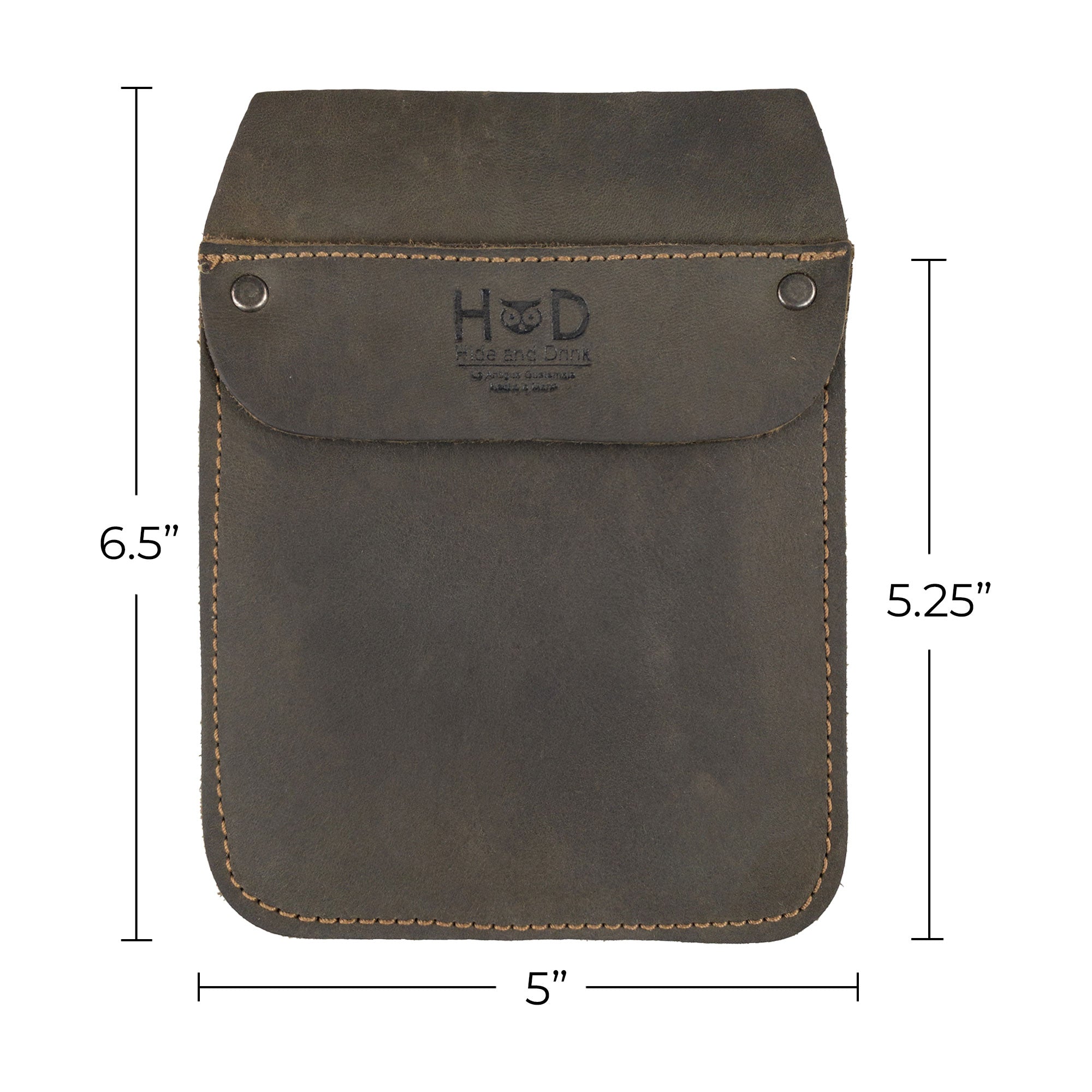 Hide & Drink Leather Work Pocket in a creative setting, demonstrating its usefulness for professionals. Featuring a handmade design in Full Grain Leather, this Work Pocket Organizer combines style and function.