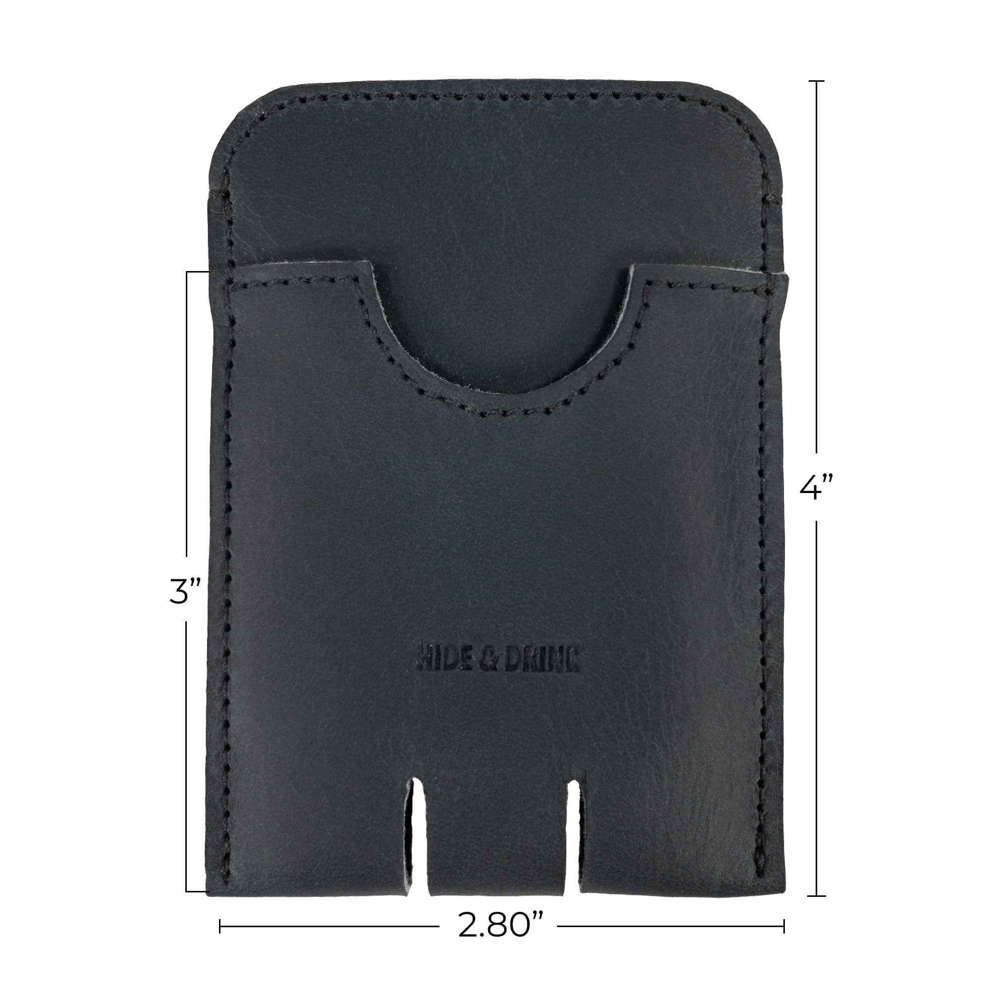 Push Card Holder - Stockyard X 'The Leather Store'