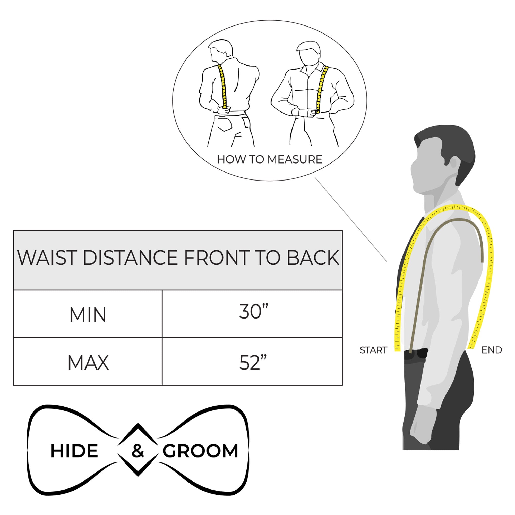 Suspender with Rounded Back Attachment - Stockyard X 'The Leather Store'