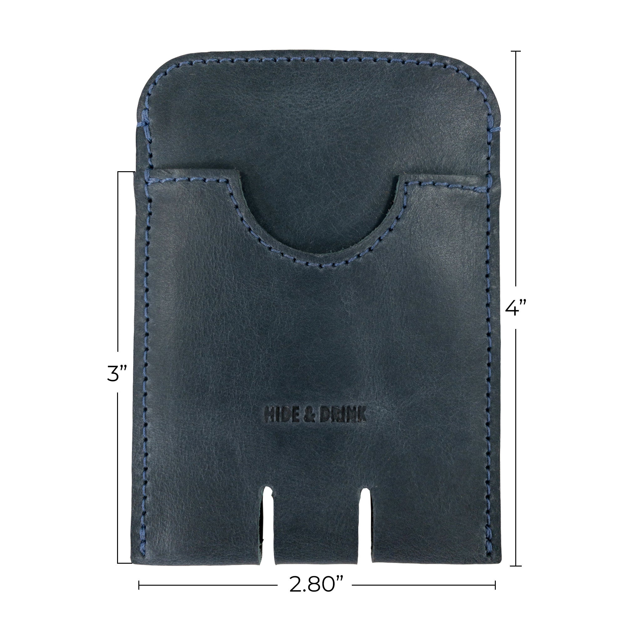 Push Card Holder - Stockyard X 'The Leather Store'