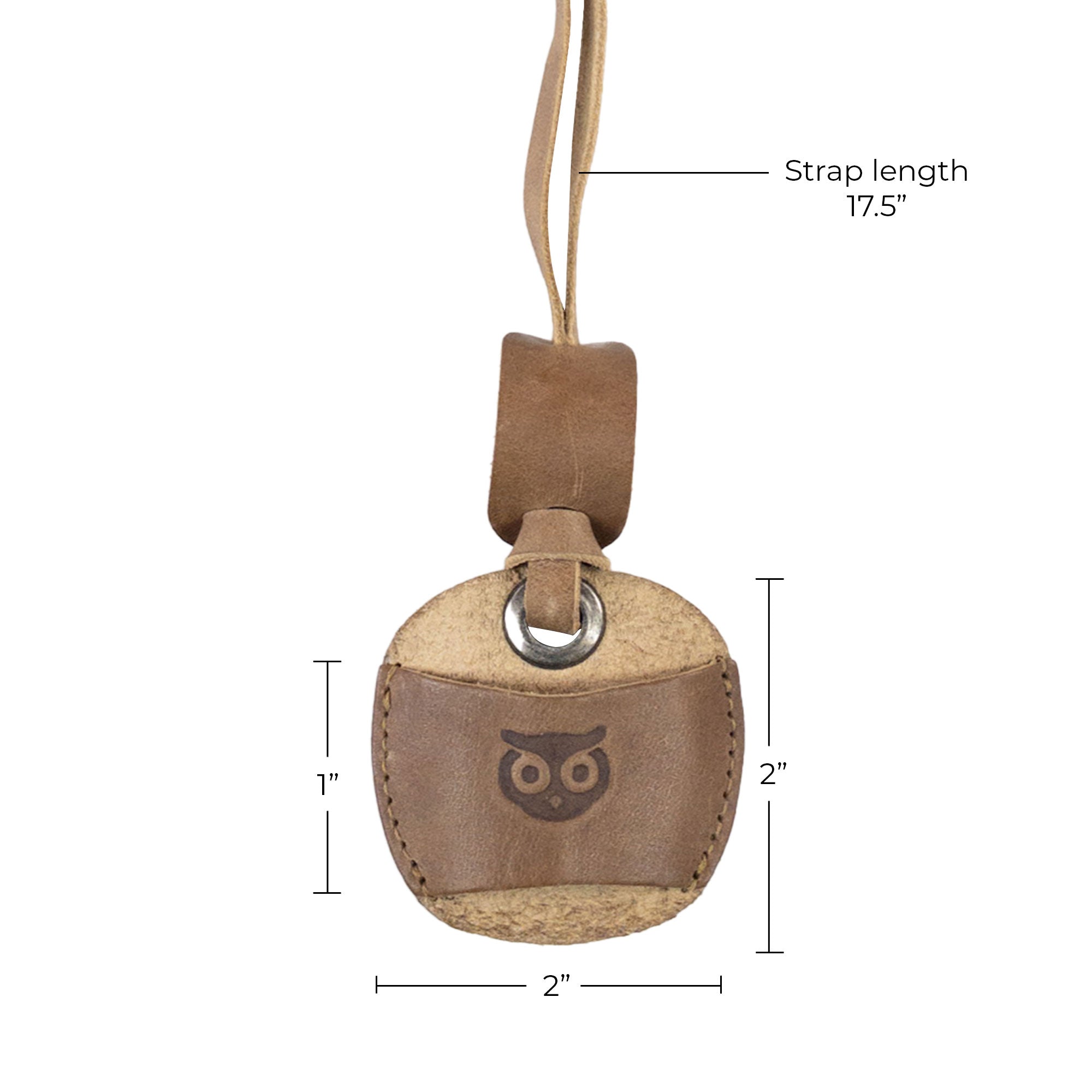 Hide & Drink Eyeglasses Holder on display, perfect for storing eyeglasses securely. Crafted from full grain leather, this Eyeglasses Holder is meant for both men and women. Artisan, handmade in La Antigua Guatemala & Oaxaca Mexico.