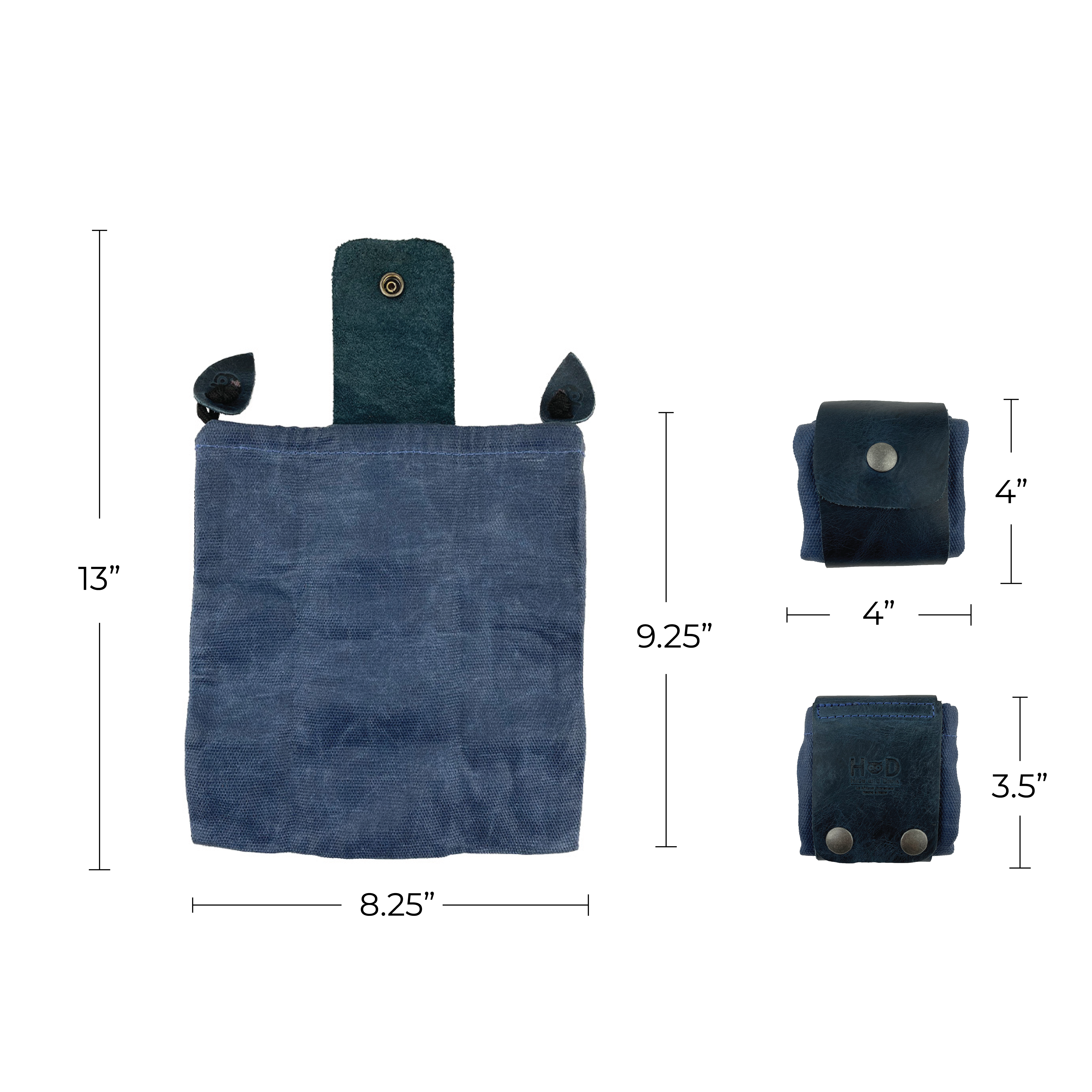 Blue Mar Waxed Canvas