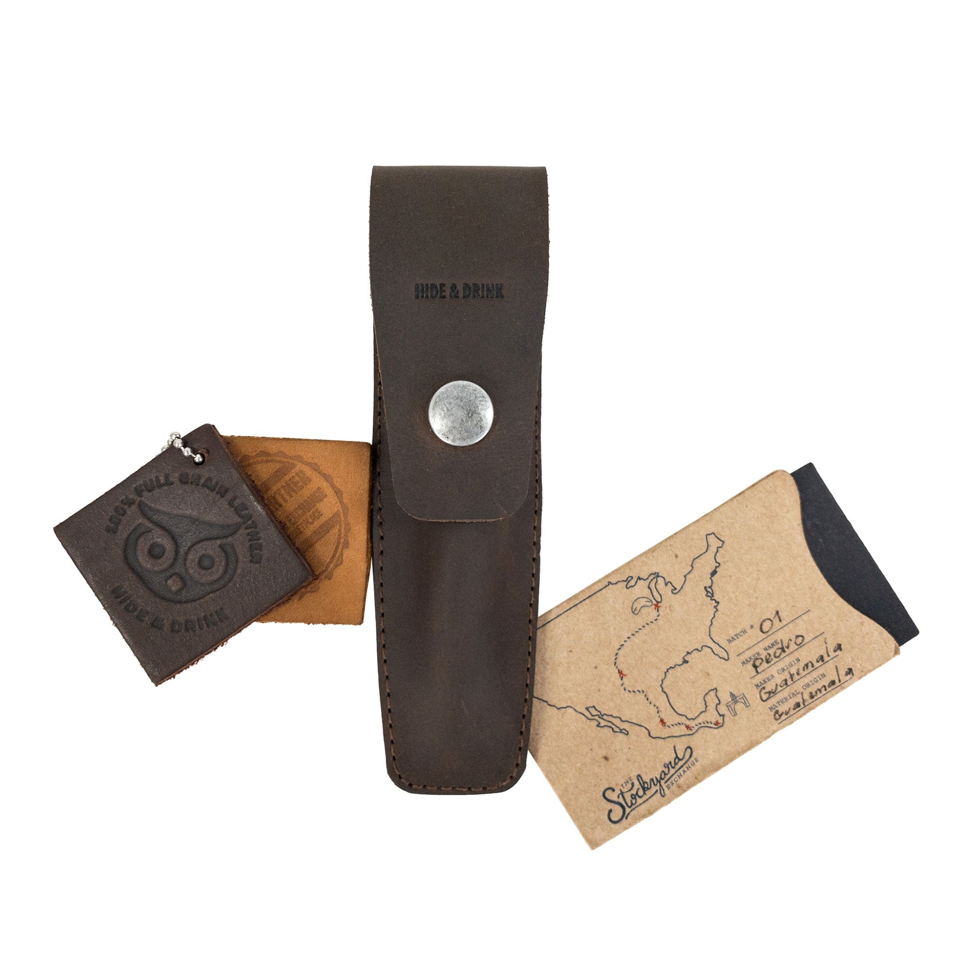 Single Pencil Case - Stockyard X 'The Leather Store'
