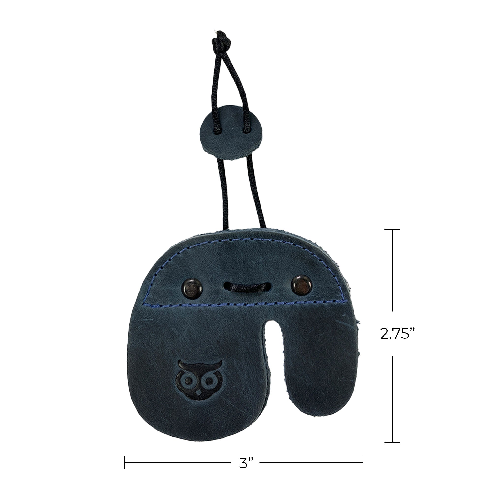 The Hide & Drink Left Handed Archery Finger Protector displayed to highlight its striking details. This Archery Finger Tab is an exceptional Protect Guard for Recurve Bows, made from durable Full Grain Leather, and is perfect for shooting practice gear, showcasing StockyardX's artisanal craftsmanship.
