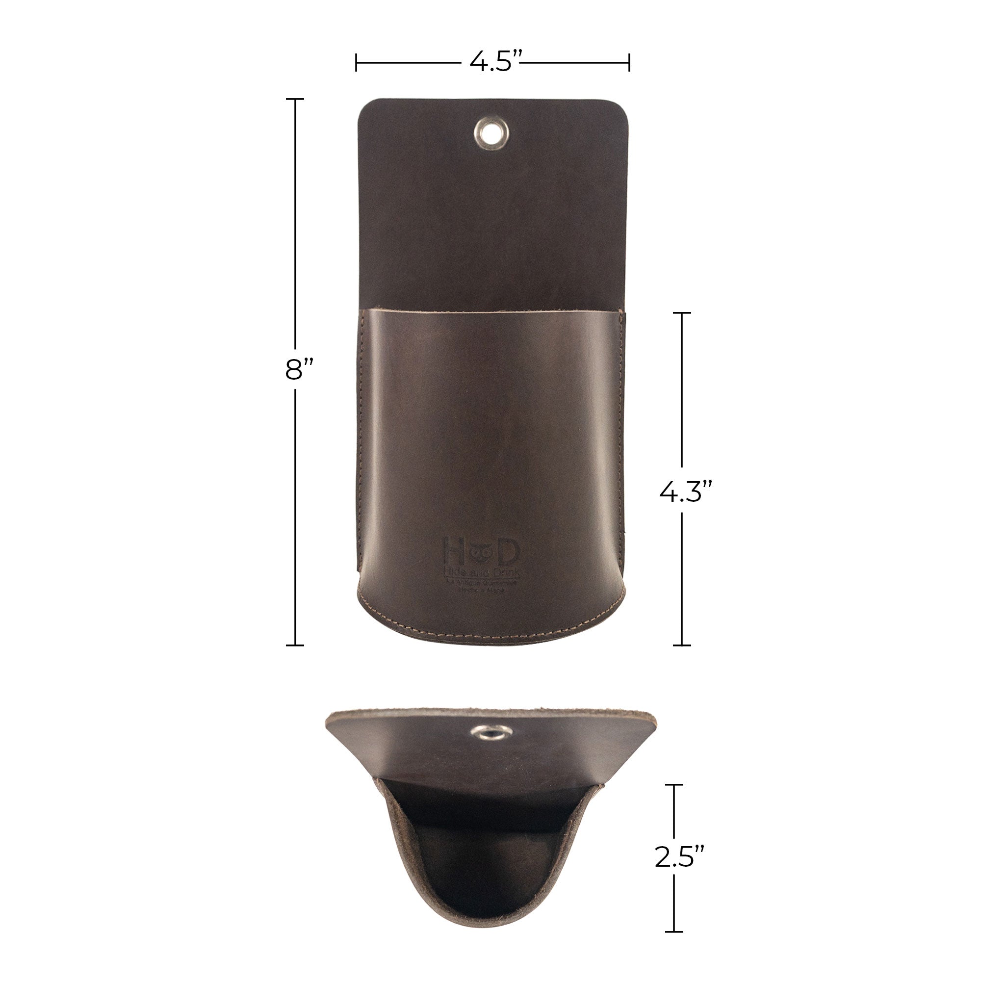 Single Pouch Wall Holder - Stockyard X 'The Leather Store'