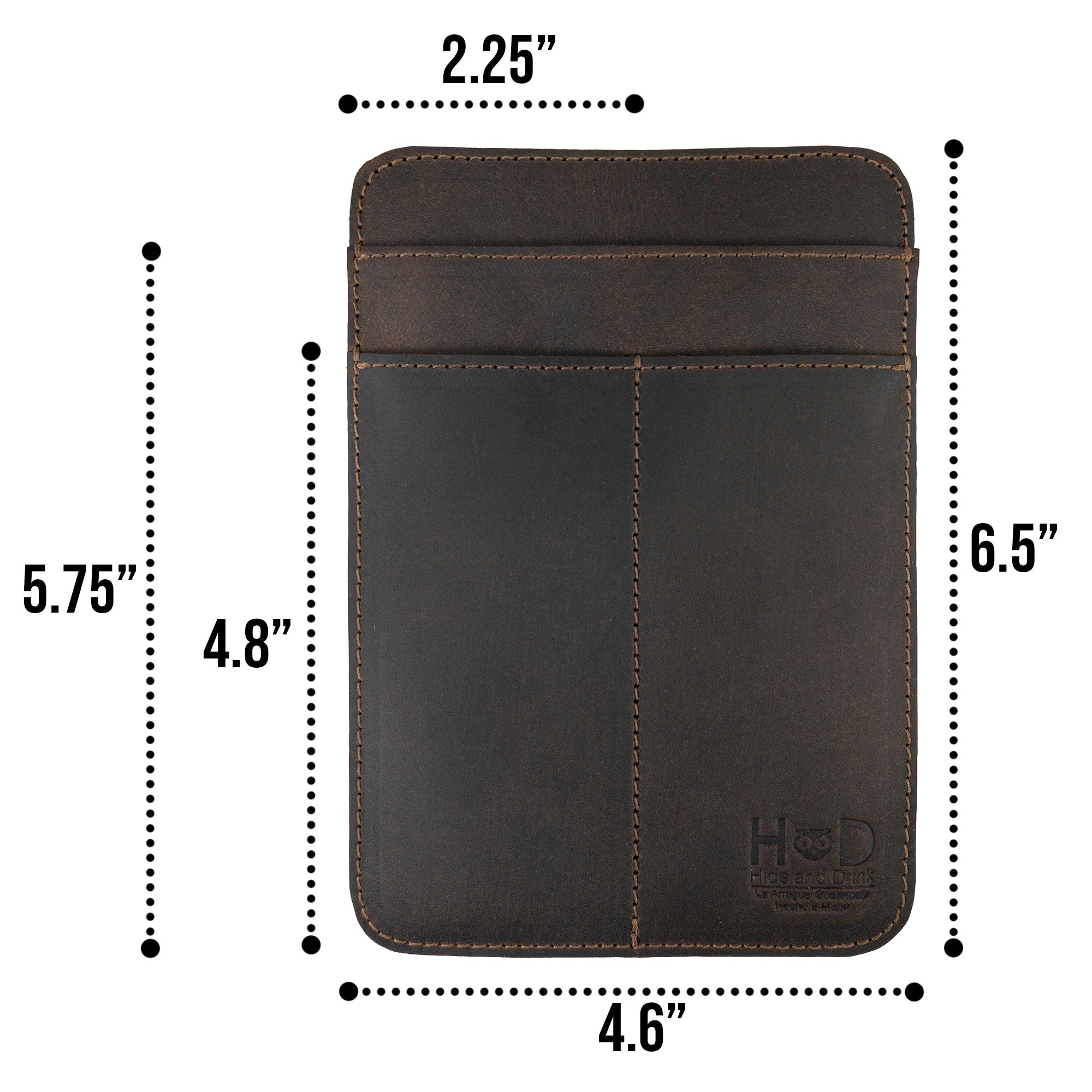 Rustic Carrier for Filed Notes and Pens - Stockyard X 'The Leather Store'