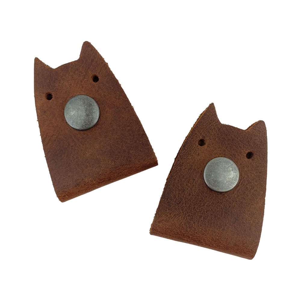 Cat Shaped Cord Keeper (2-Pack) - Stockyard X 'The Leather Store'