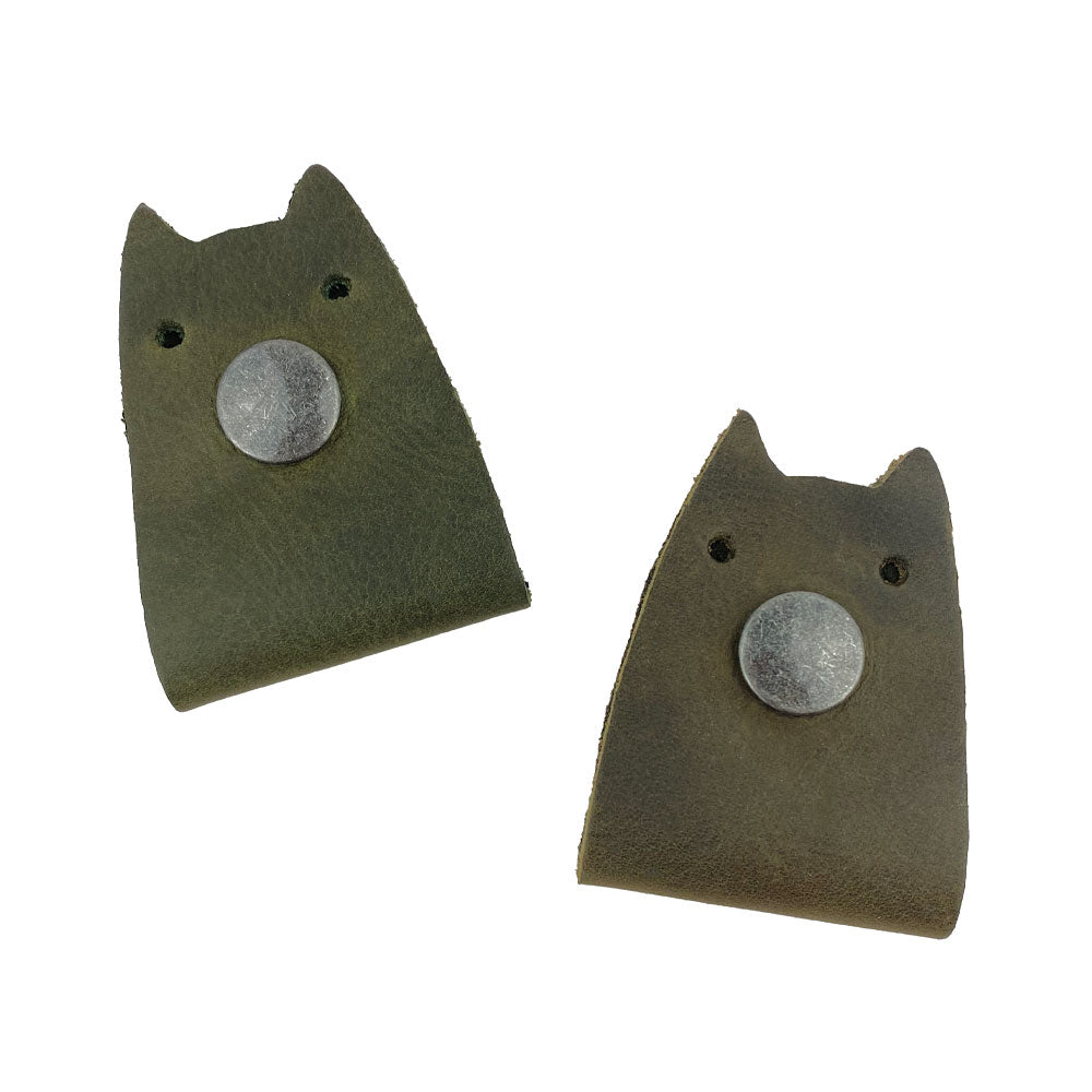 Cat Shaped Cord Keeper (2-Pack) - Stockyard X 'The Leather Store'