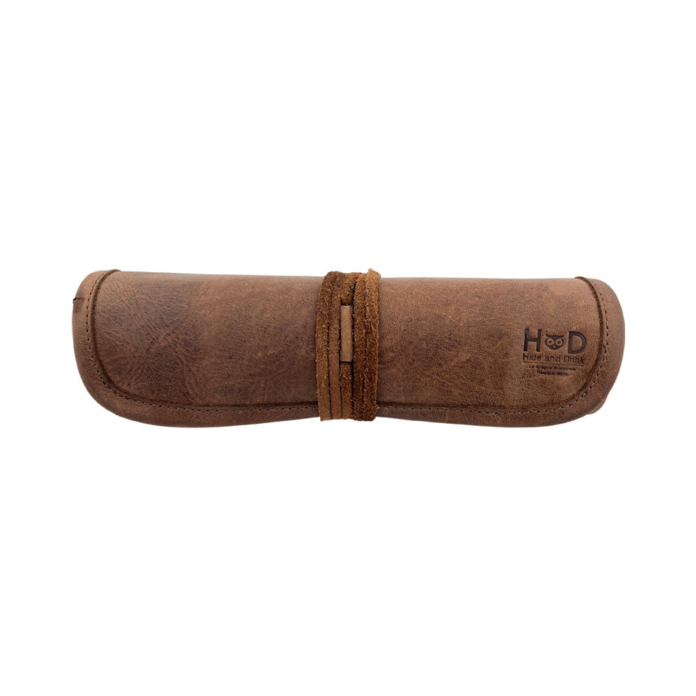 Multi Purpose Travel Organizer Roll For Cables - Stockyard X 'The Leather Store'