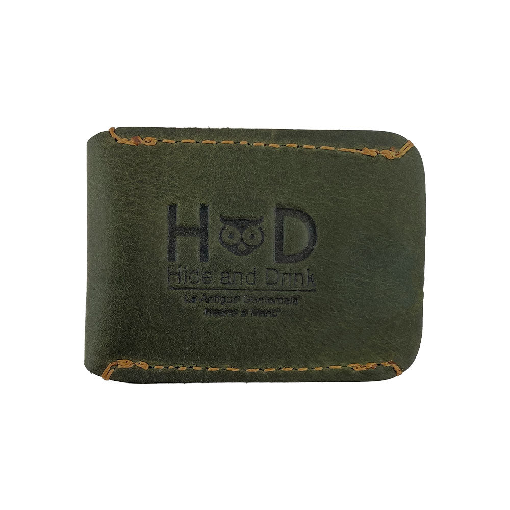 Razor Head Cover by Hide & Drink showcasing a durable, handmade full grain leather sheath designed for double edge safety razors, perfect for shaving travel cover and crafted with small batch production techniques in La Antigua Guatemala & Oaxaca Mexico.