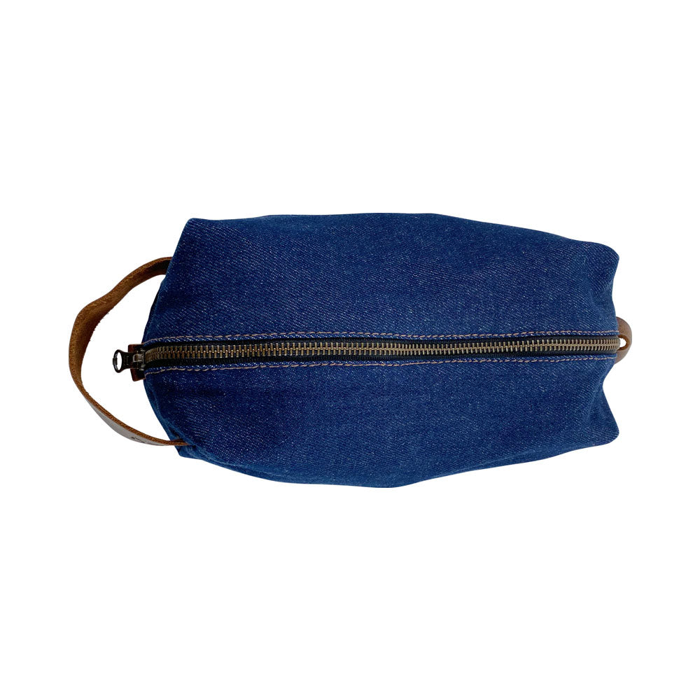 Square Dopp Kit Utility Bag - Stockyard X 'The Leather Store'