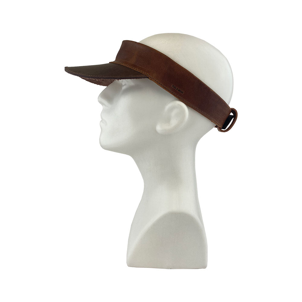 Adjustable Visor - Stockyard X 'The Leather Store'