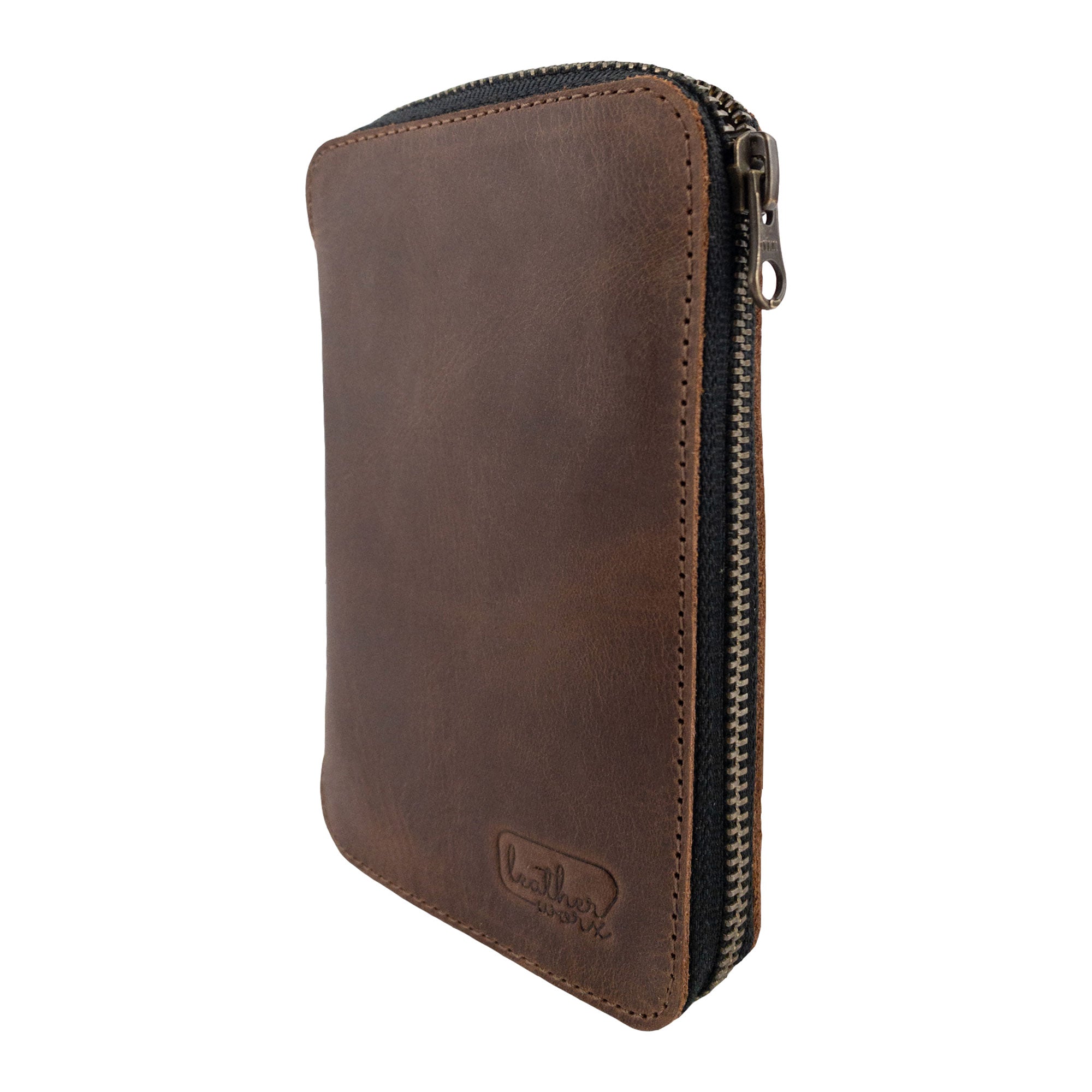 Zippered Pen Case - Stockyard X 'The Leather Store'