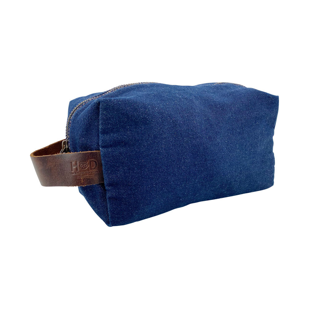 Square Dopp Kit Utility Bag - Stockyard X 'The Leather Store'