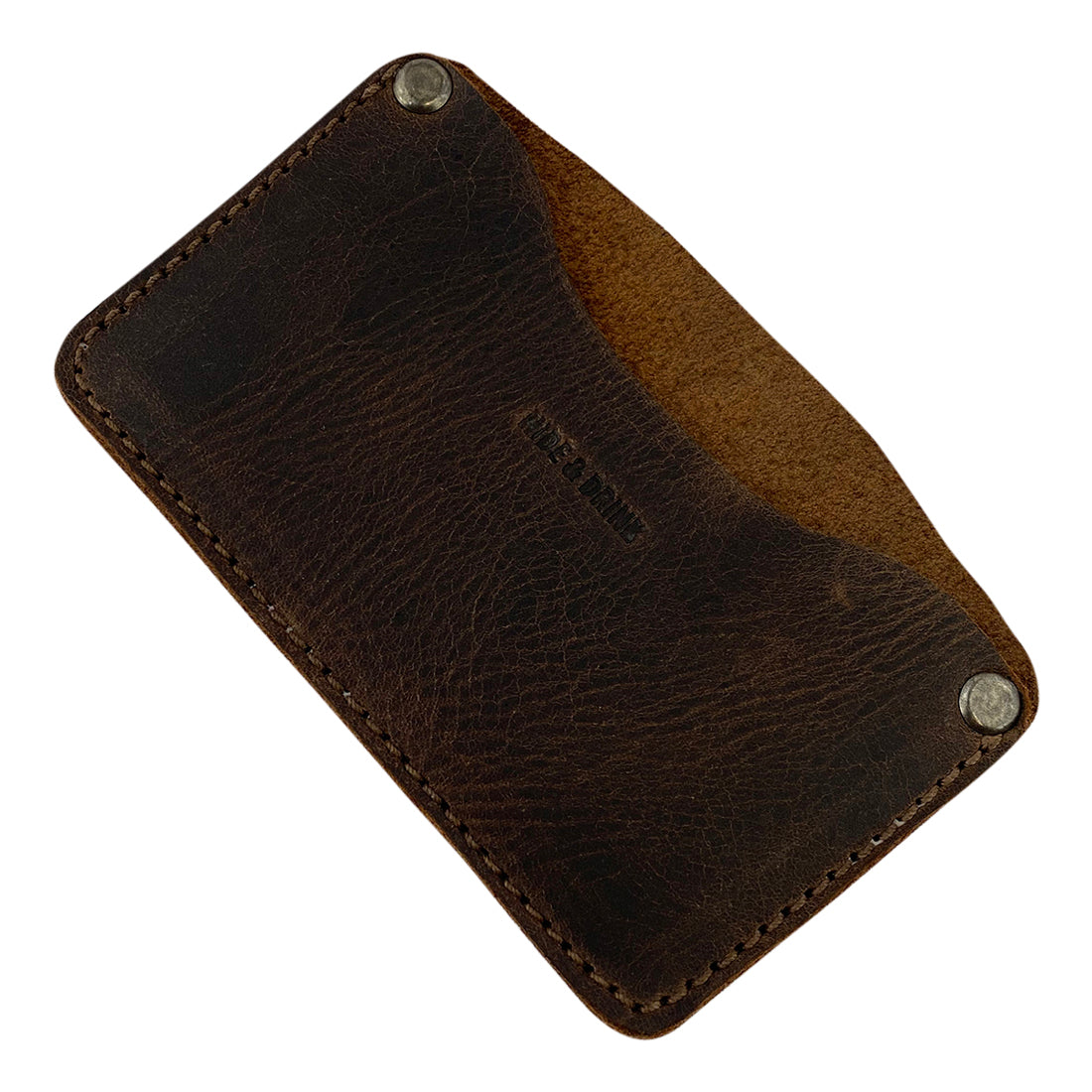 Riveted Formal Card Holder - Stockyard X 'The Leather Store'