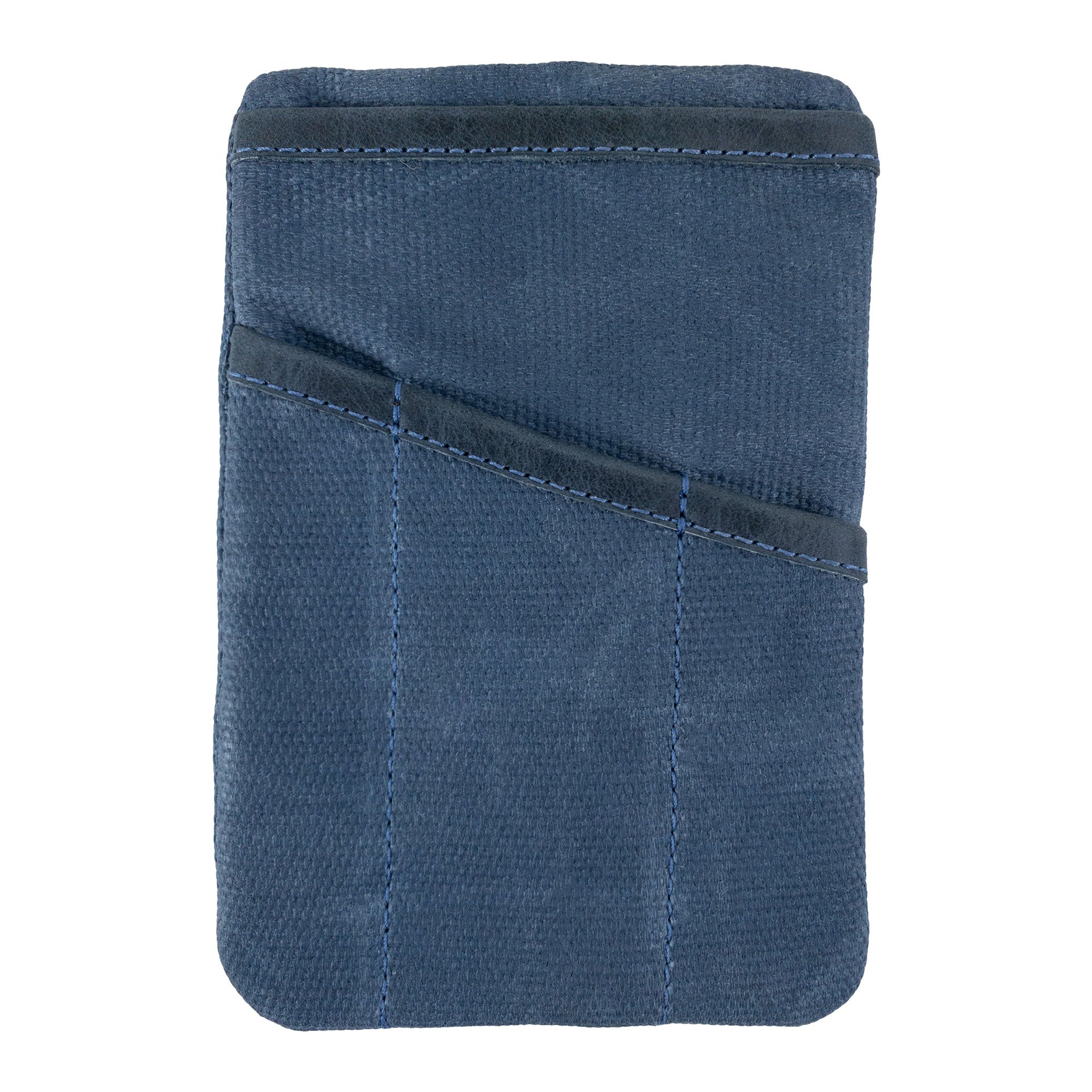 Back view of the green Multi-tool Pocket Pouch by Hide & Drink, showcasing its premium quality and compact design.