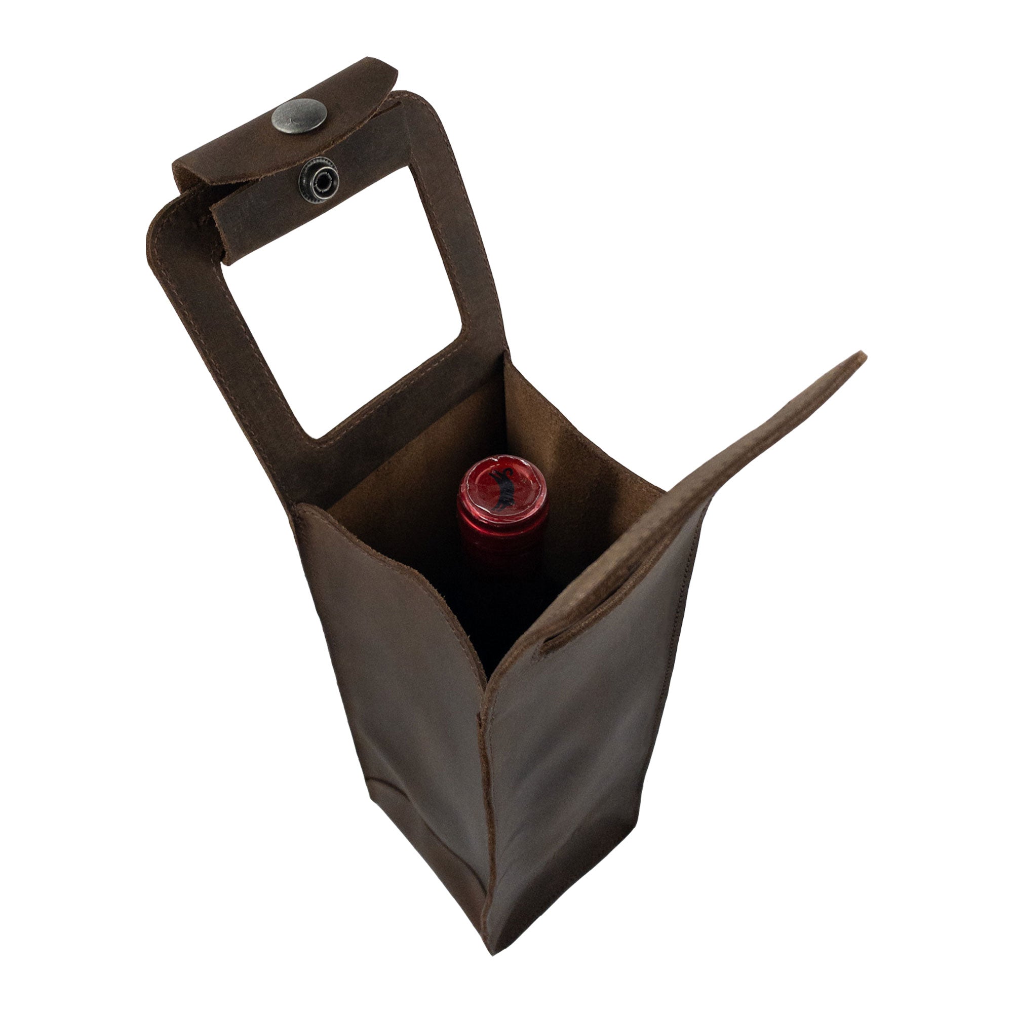 Single Bottle Wine Case - Stockyard X 'The Leather Store'