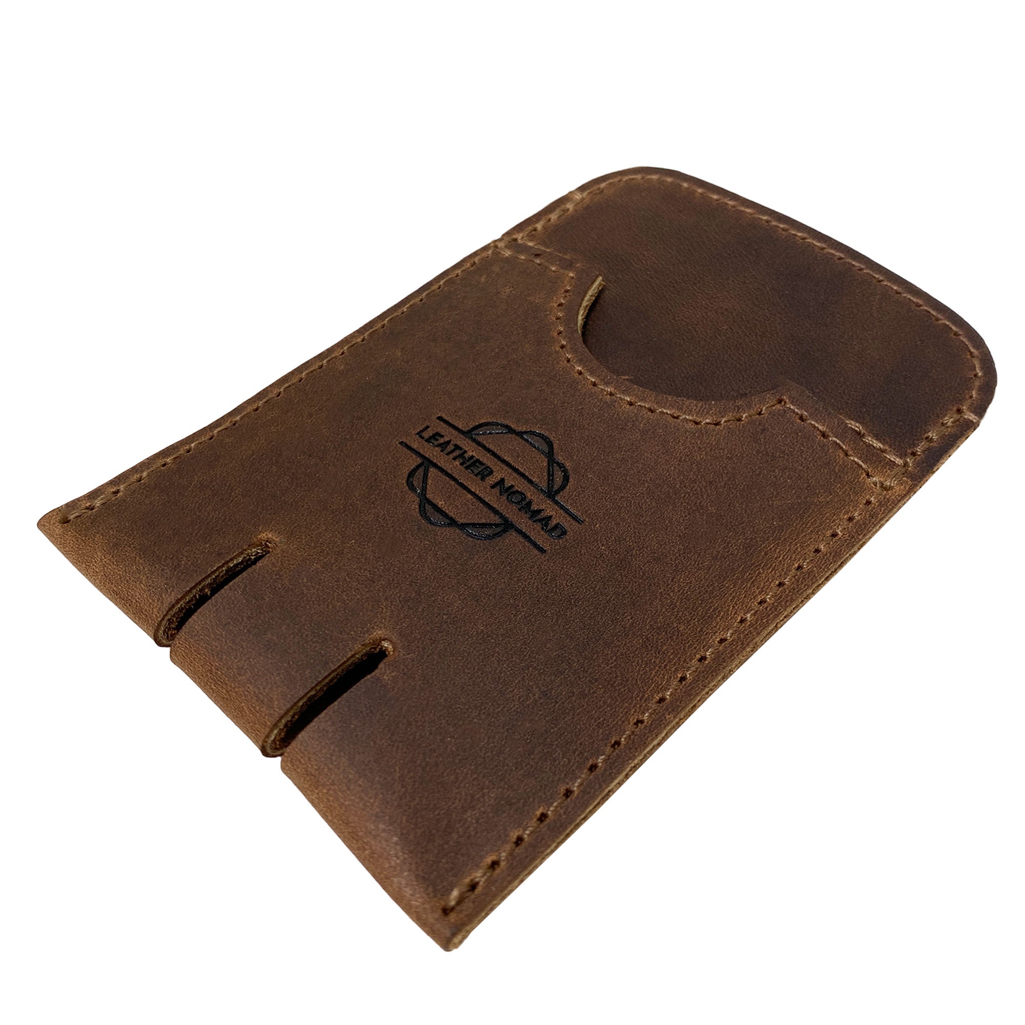 Push Card Holder - Stockyard X 'The Leather Store'