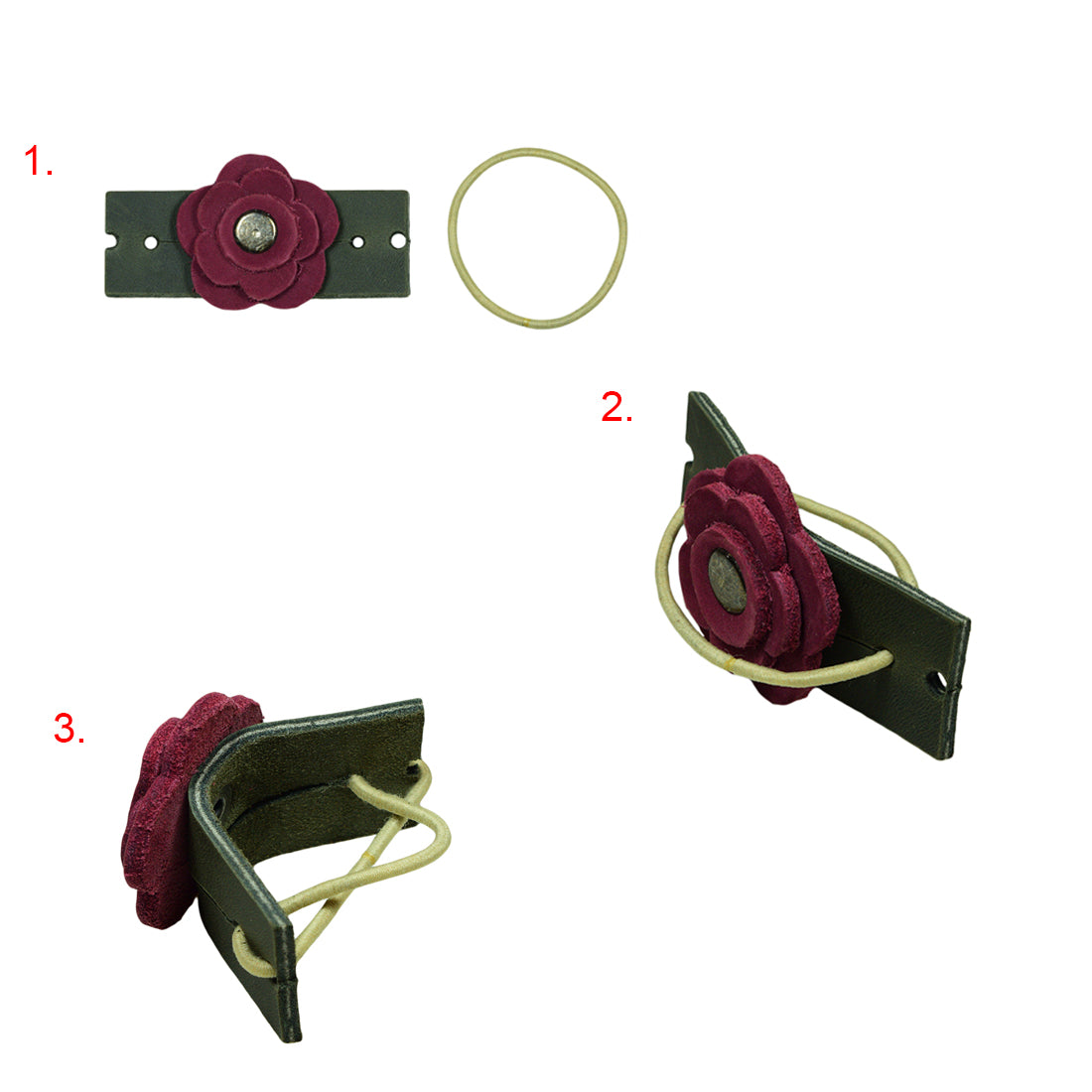 Rose Hair Wrap (2 pack) - Stockyard X 'The Leather Store'