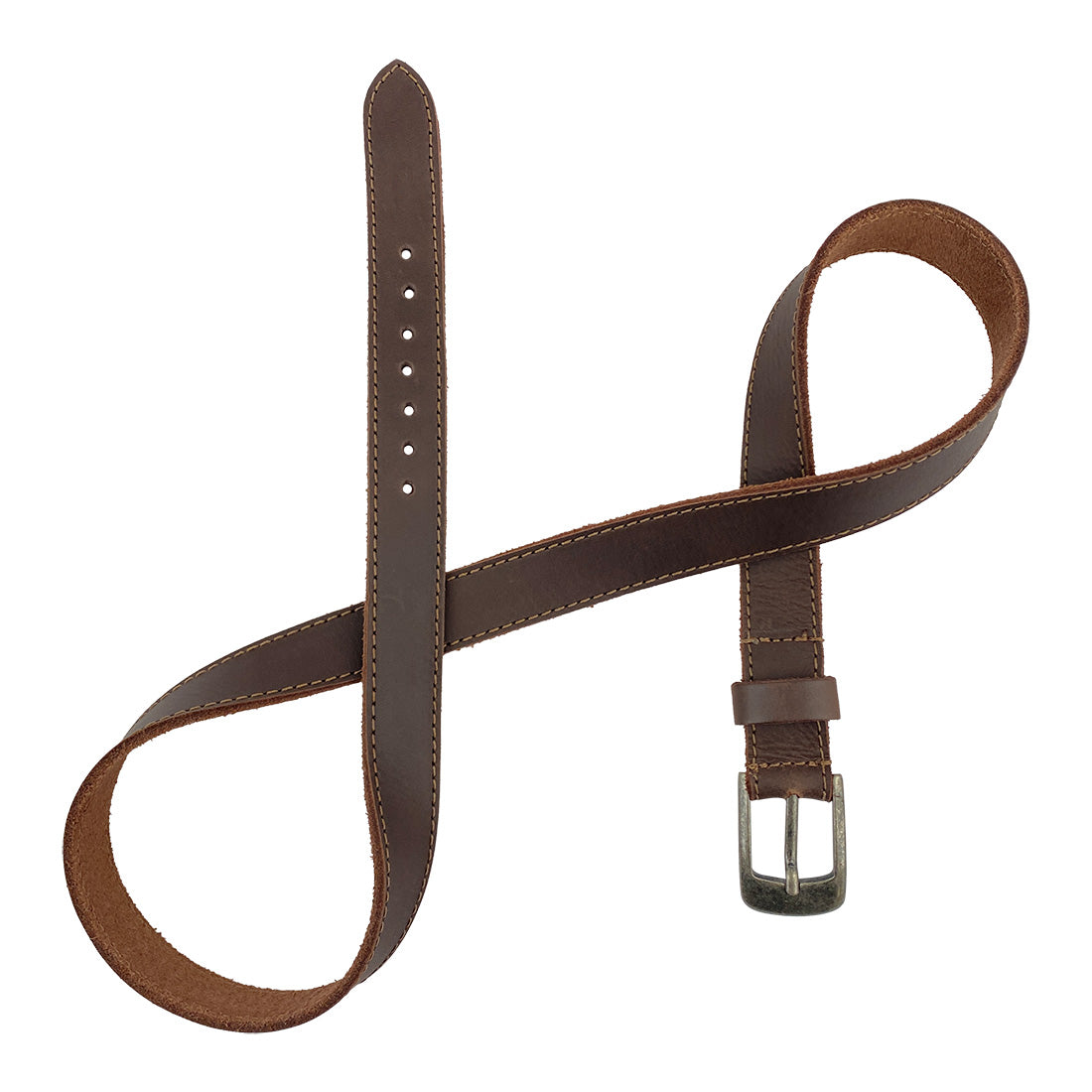 Big Boys' & Girls' Two Row Stitch 1" Belt - Stockyard X 'The Leather Store'