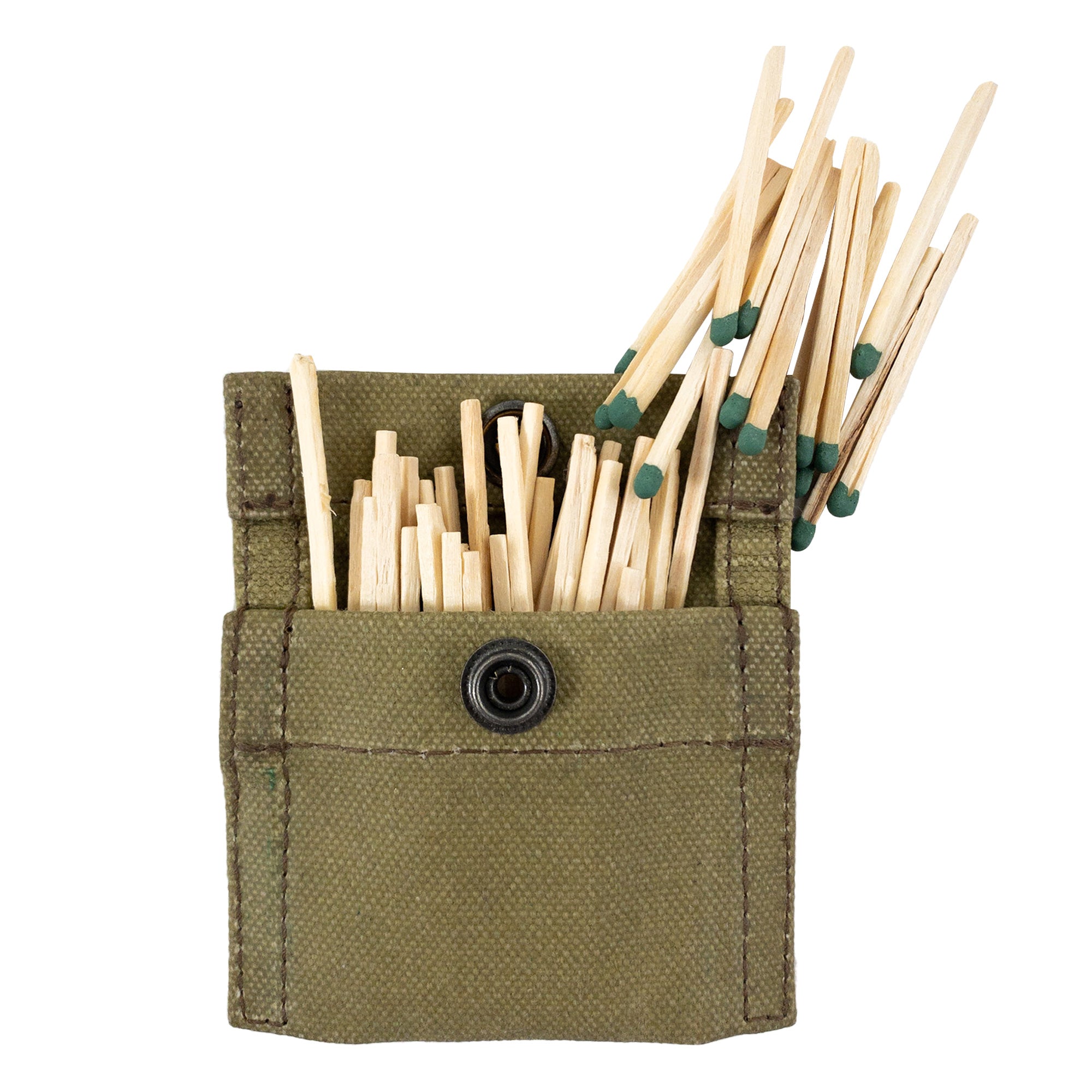 Squared Matches Pouch for Camping - Stockyard X 'The Leather Store'
